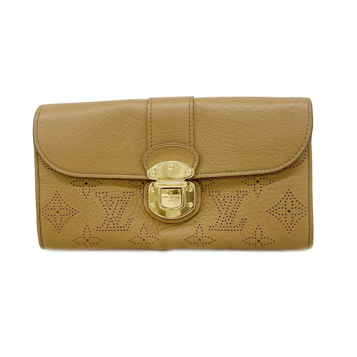 Louis Vuitton Caramel Long Wallet (Bi-Fold) (Pre-Owned)