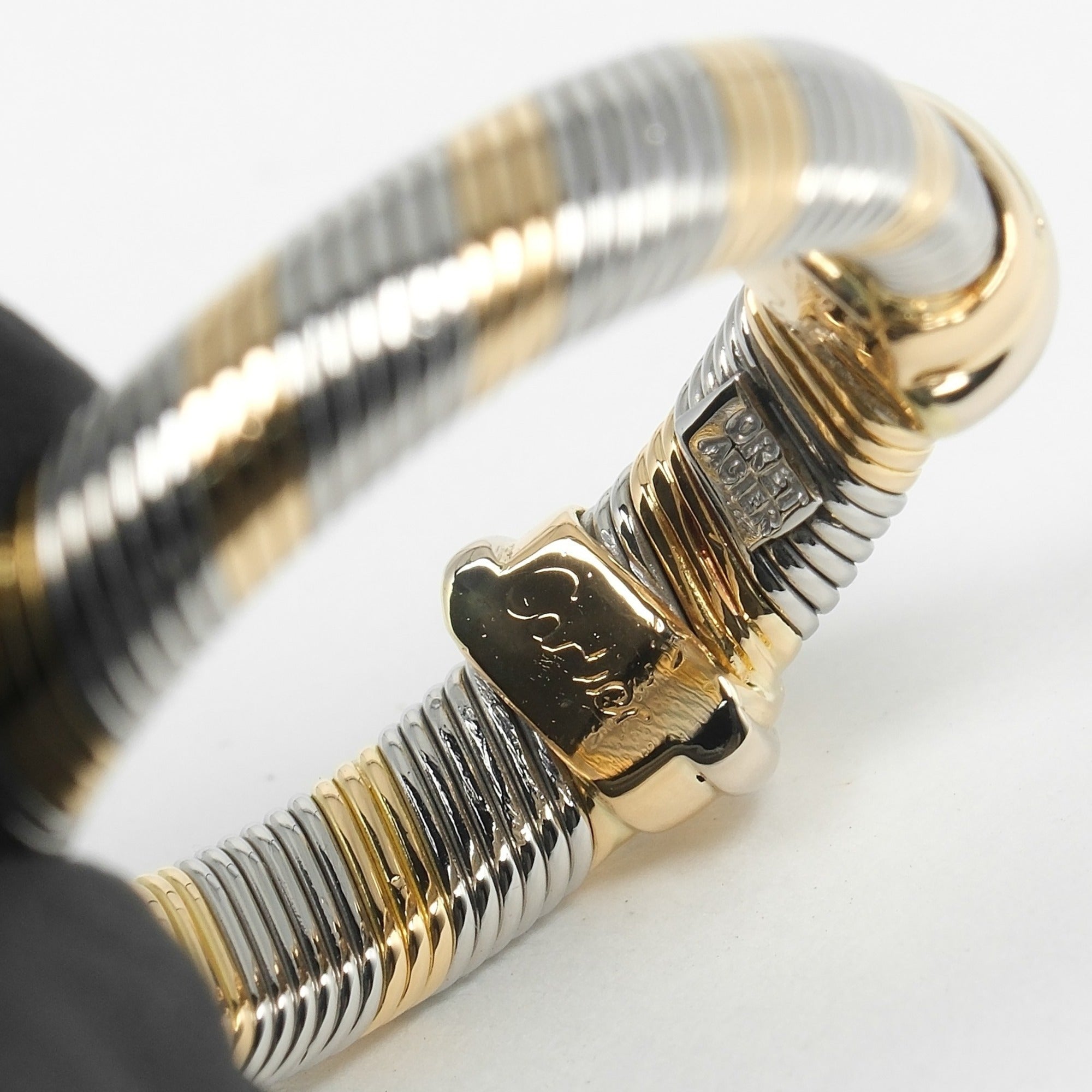 Cartier Yellow Gold (18K) Stainless Steel Band Ring (Pre-Owned)