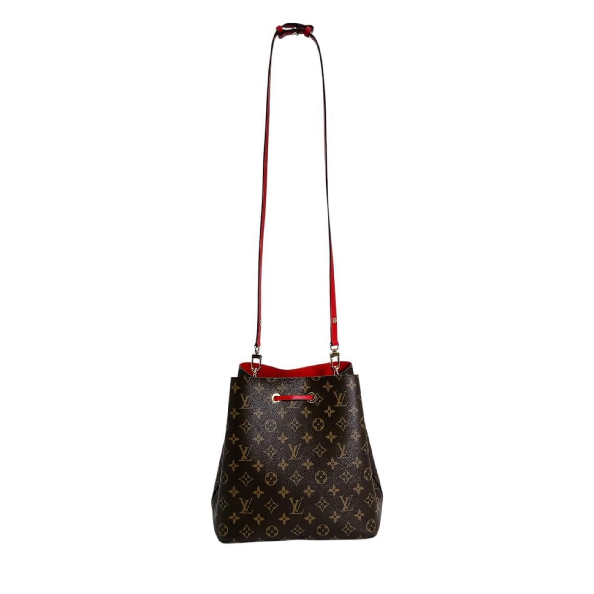 Louis Vuitton Brown Coquelicots Monogram Monogram Shoulder Bag (Pre-Owned)