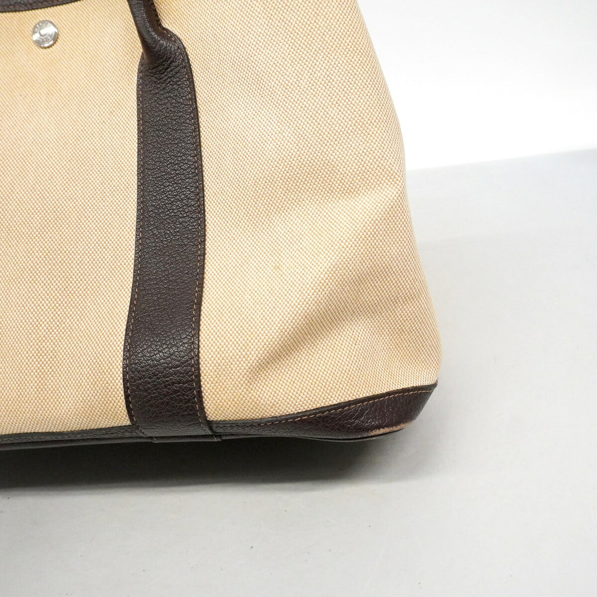 Hermes Brown Toile H Tote Bag (Pre-Owned)
