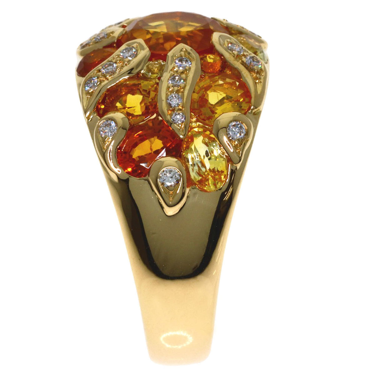 Chanel Yellow Gold Yellow Gold (18K) Band Ring (Pre-Owned)