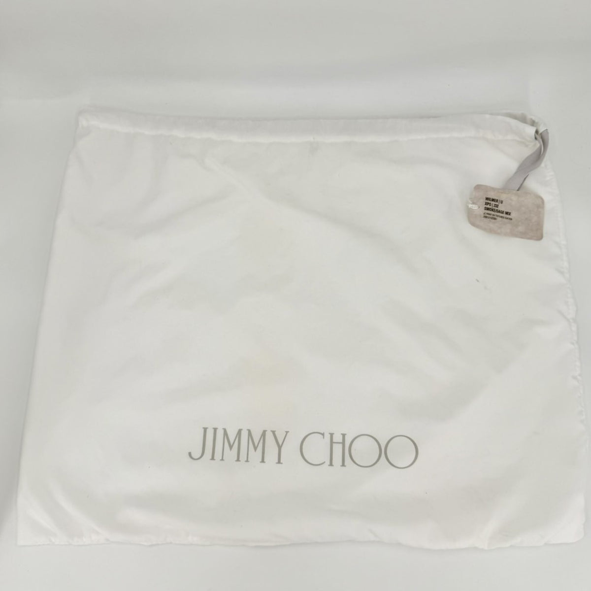 Jimmy Choo Gray Leather Backpack (Pre-Owned)