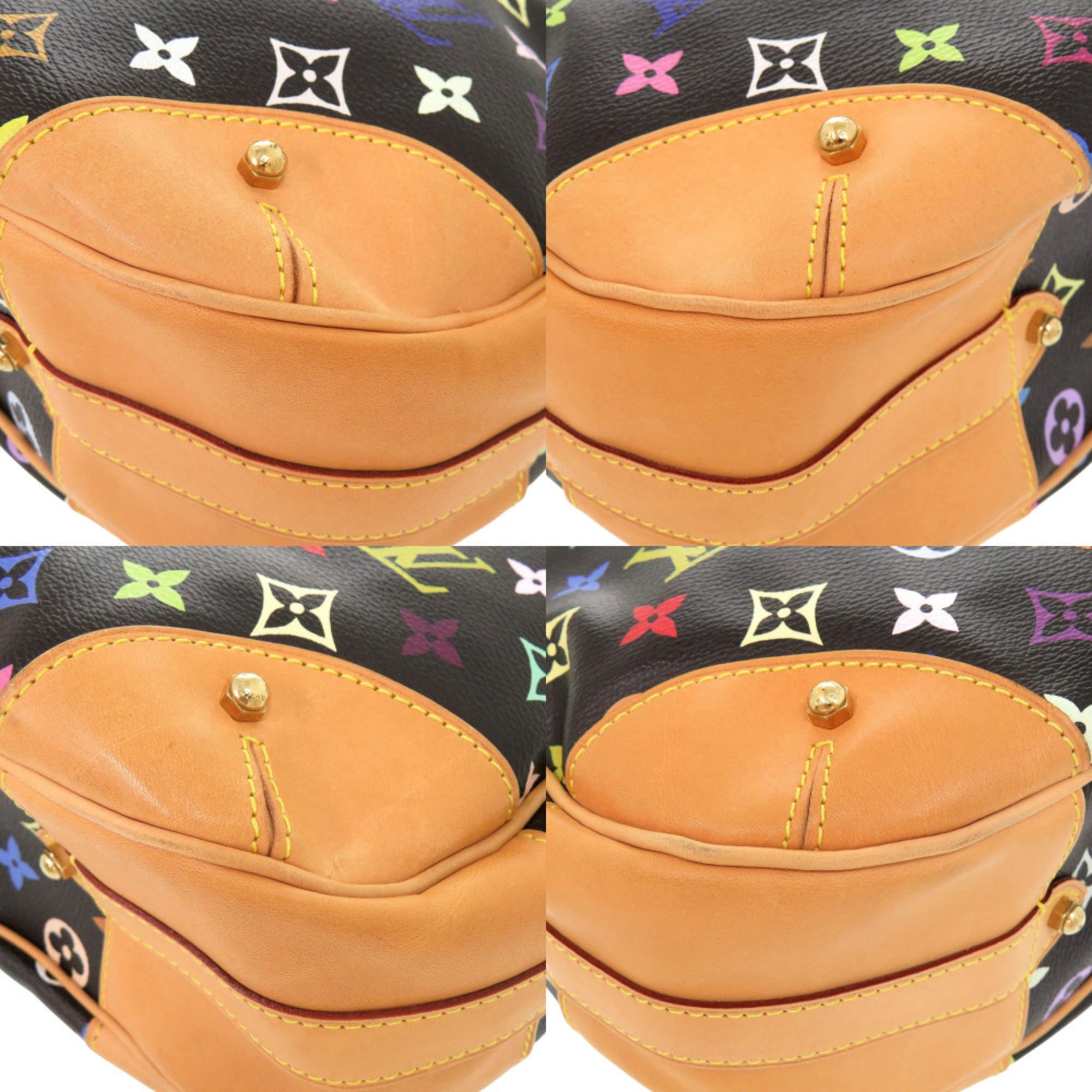 Louis Vuitton Multi-Color Noir Monogram Multicolore Shoulder Bag (Pre-Owned)