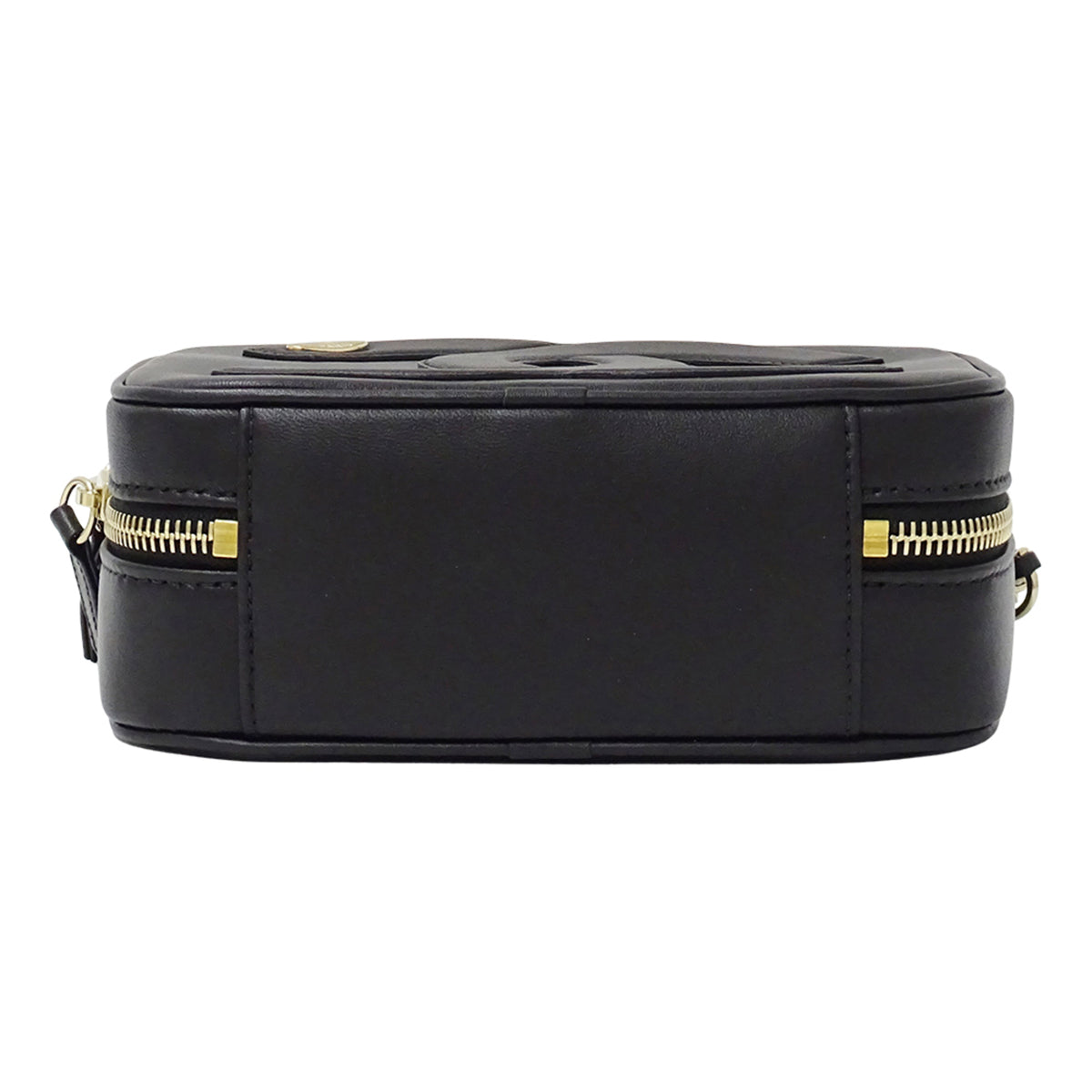 Chanel Black Leather Handbag Shoulder Bag (Pre-Owned)
