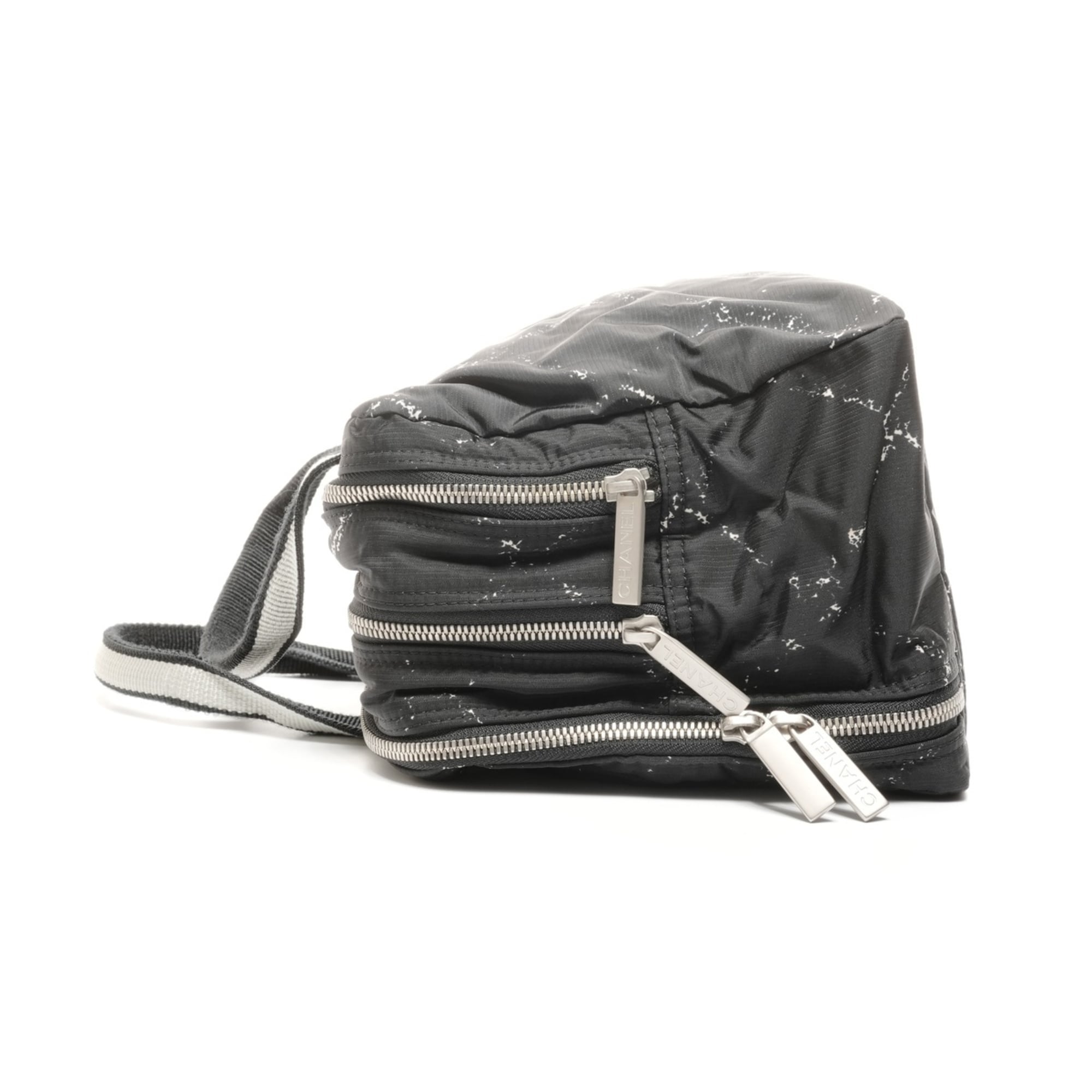 Chanel Travel Line Black Travel Line Handbag (Pre-Owned)