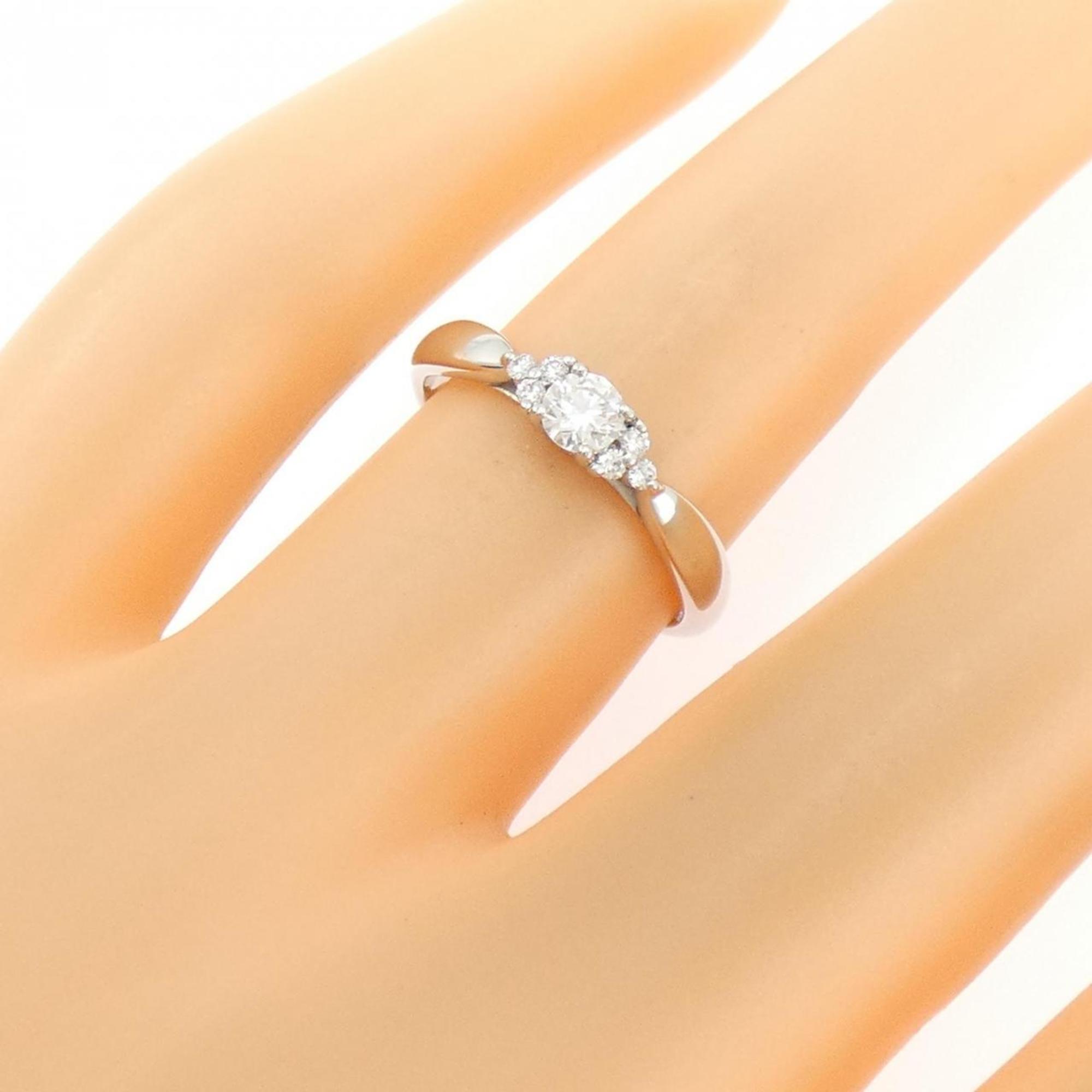 Tiffany Platinum Platinum 950 Band Ring (Pre-Owned)