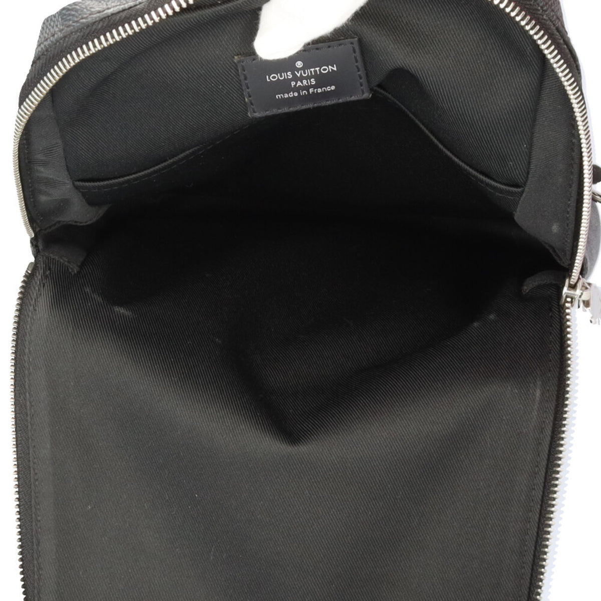 Louis Vuitton Black Gray Damier Graphite Sling Bag (Pre-Owned)