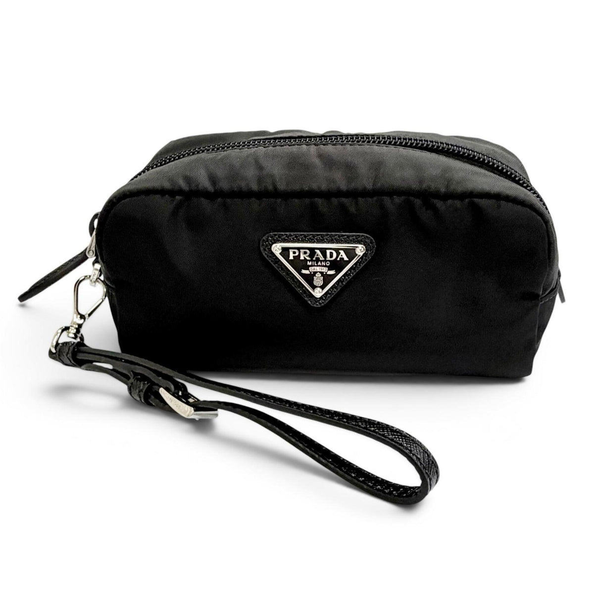 Prada Black Nylon Pouch (Pre-Owned)