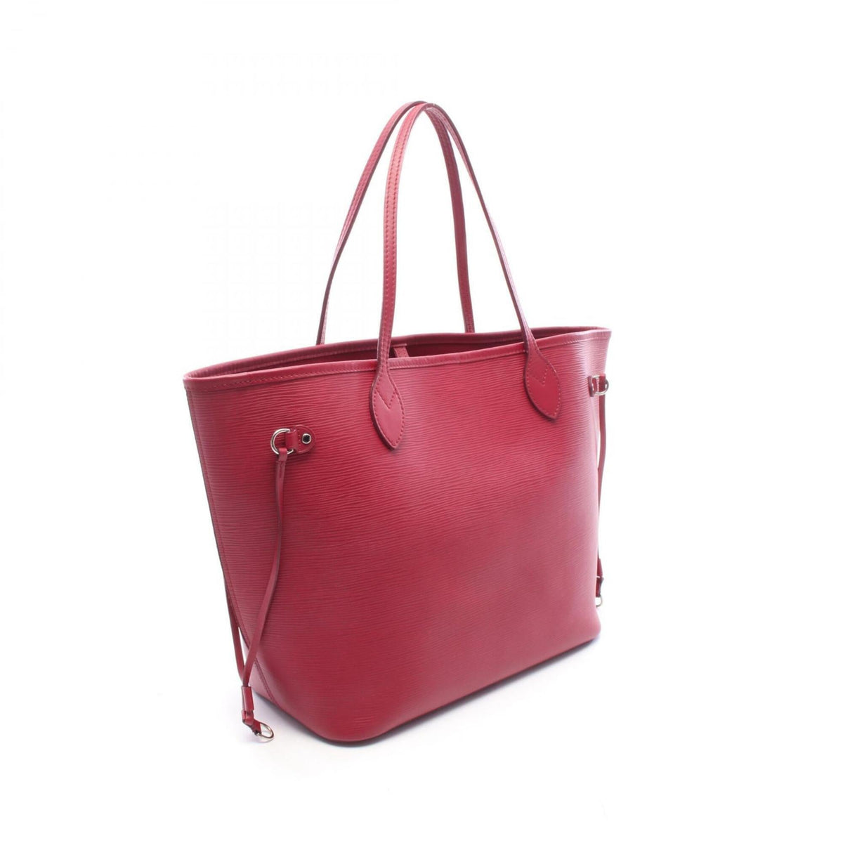 Louis Vuitton Pink Leather Handbag Pouch Tote Bag (Pre-Owned)