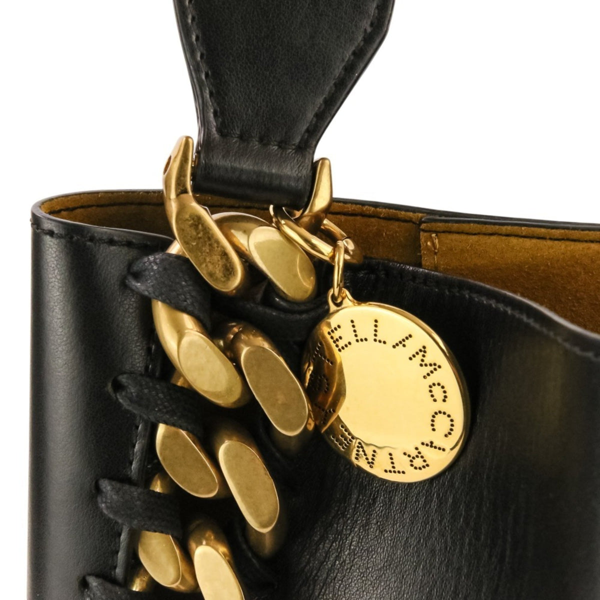 Stella Mccartney Black Shoulder Bag Tote Bag (Pre-Owned)