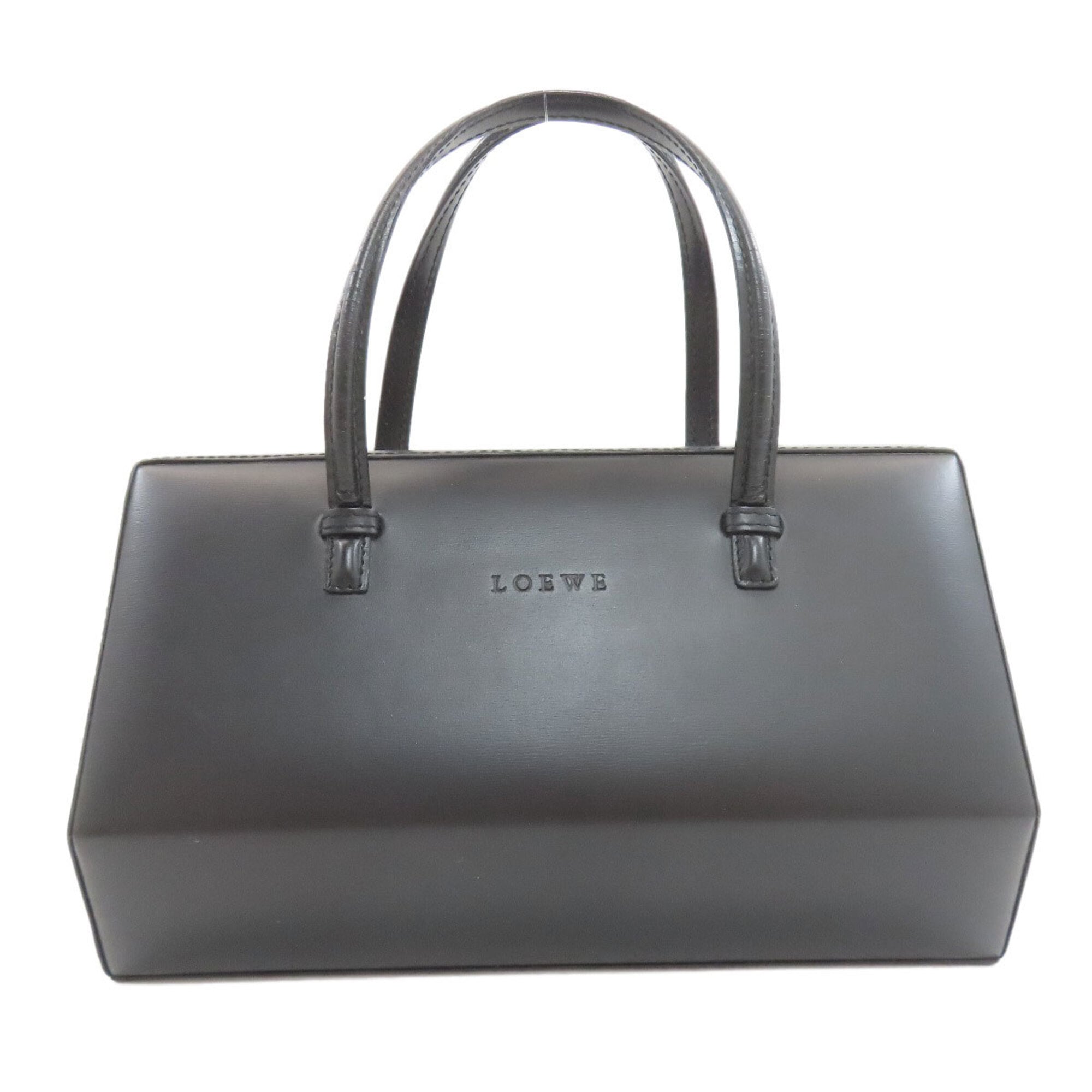 Loewe Black Leather Handbag (Pre-Owned)