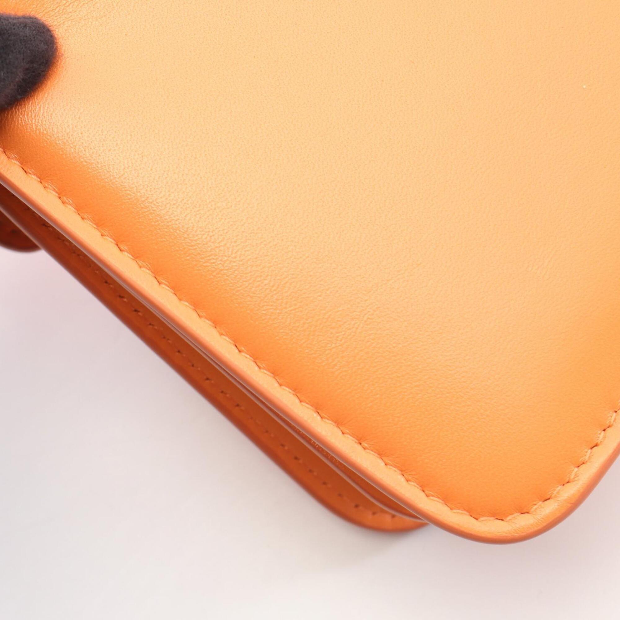 Bvlgari Orange Leather Handbag (Pre-Owned)