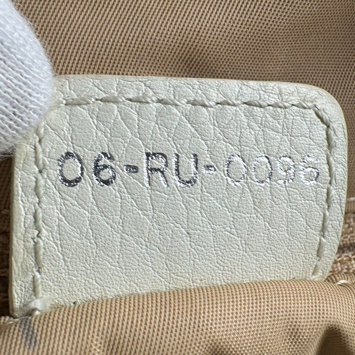 Christian Dior Brown Ivory Canvas Leather Shoulder Bag (Pre-Owned)