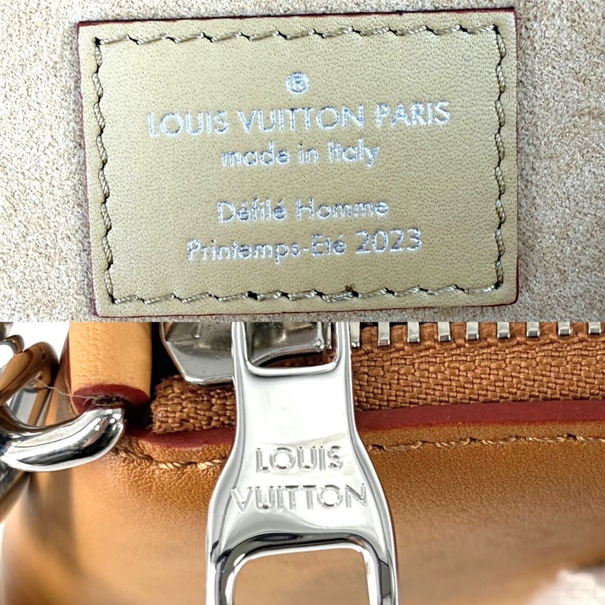 Louis Vuitton Brown Clutch Bag Pouch (Pre-Owned)