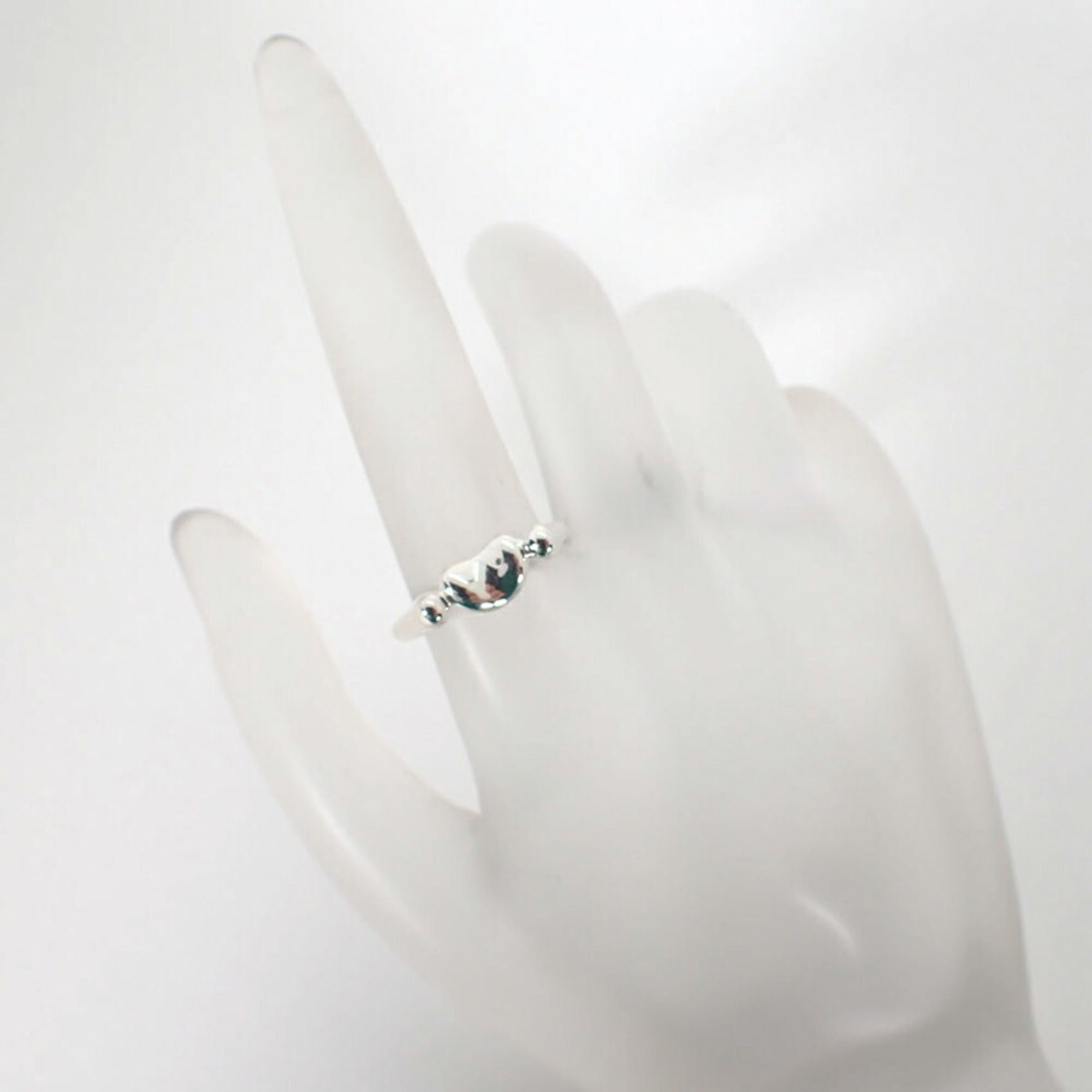 Tiffany Sterling Silver 925 Band Ring (Pre-Owned)