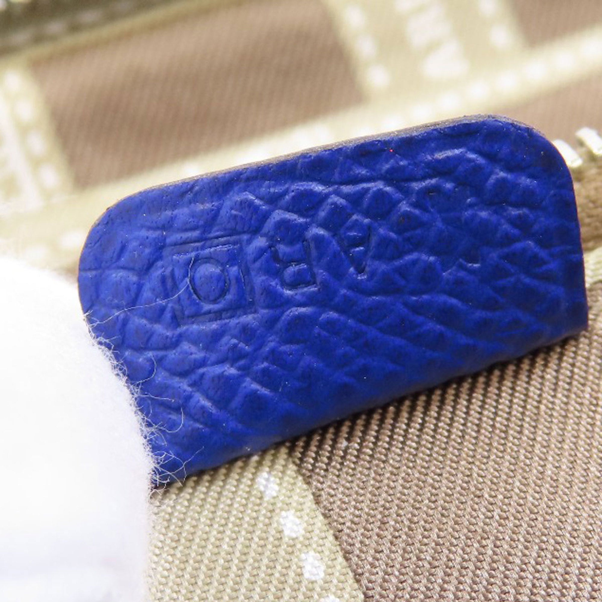 Hermes Blue Epsom Leather Coin Purse/Coin Case (Pre-Owned)
