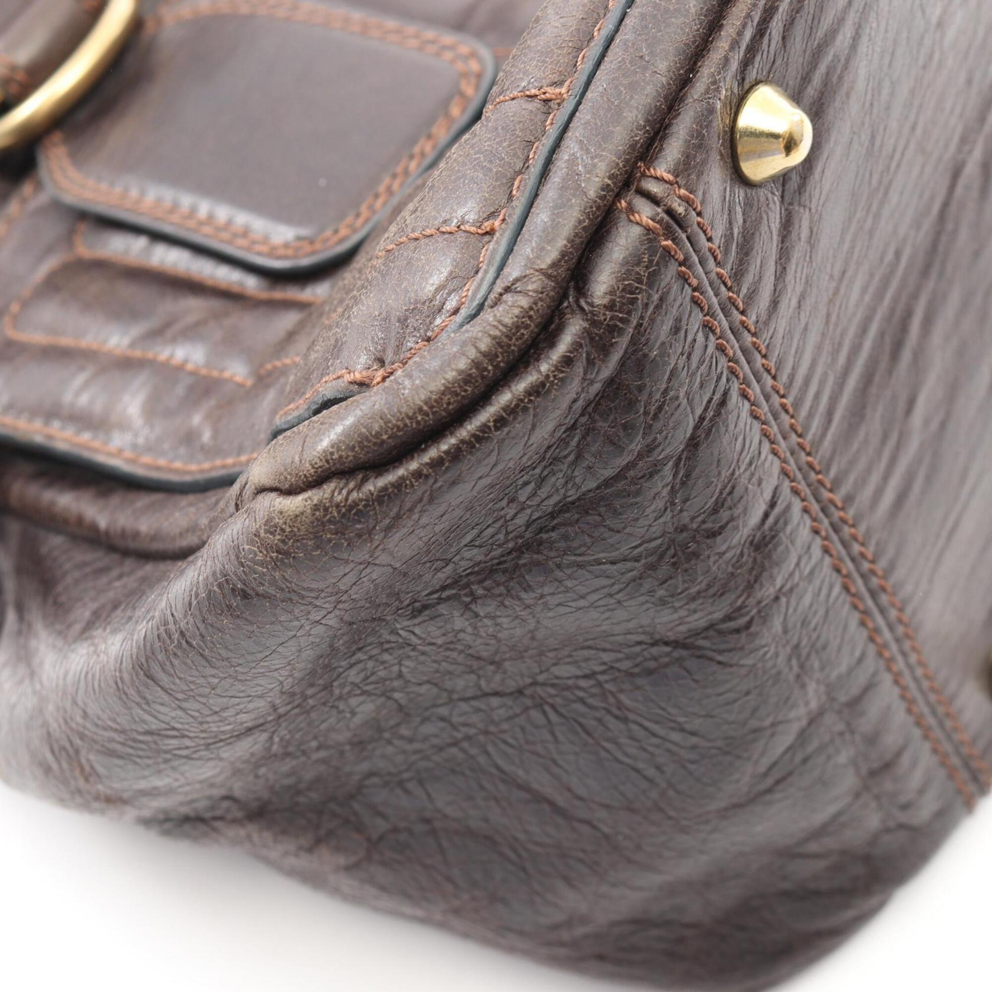 Chloé Brown Leather Handbag (Pre-Owned)