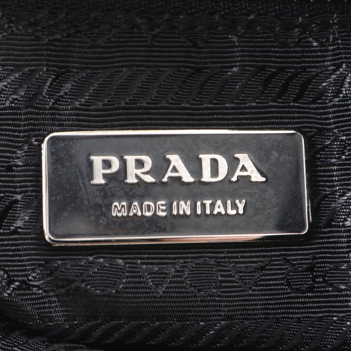 Prada Black Leather Nylon Backpack (Pre-Owned)