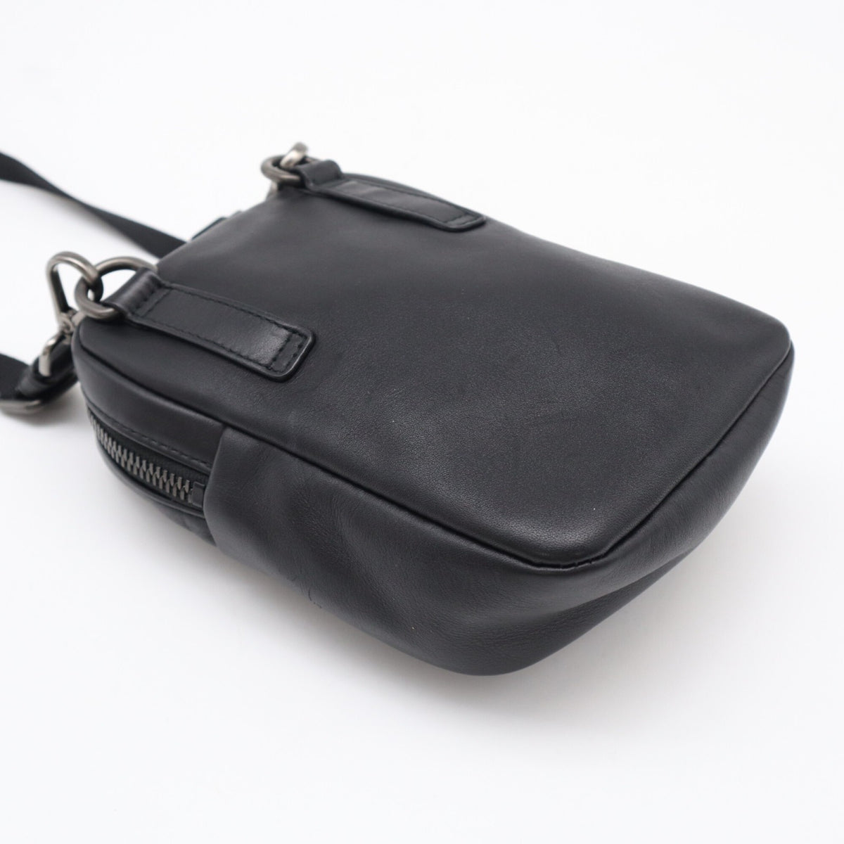 Prada Black Leather Shoulder Bag (Pre-Owned)