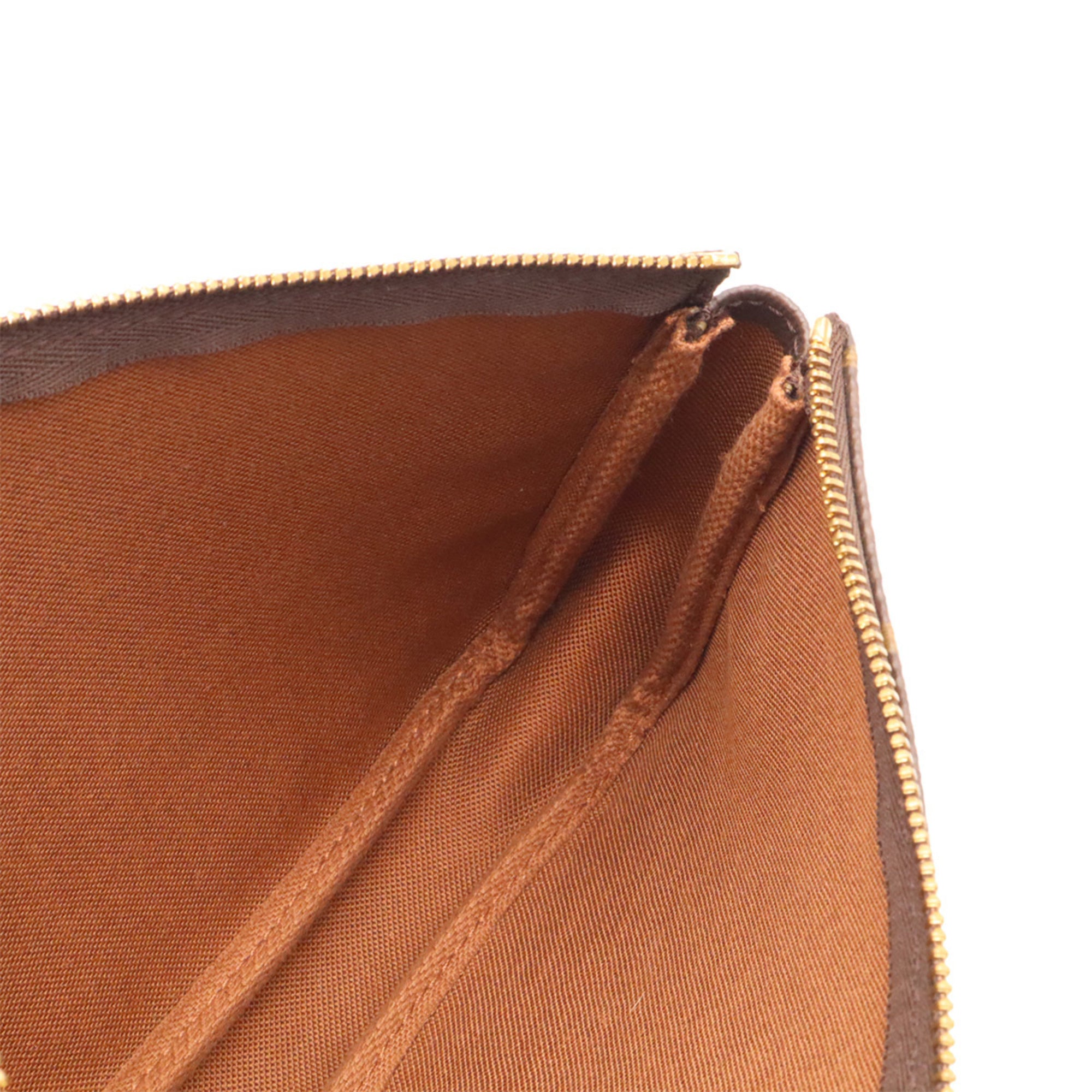 Louis Vuitton Brown Monogram Handbag Pochette Pouch (Pre-Owned)