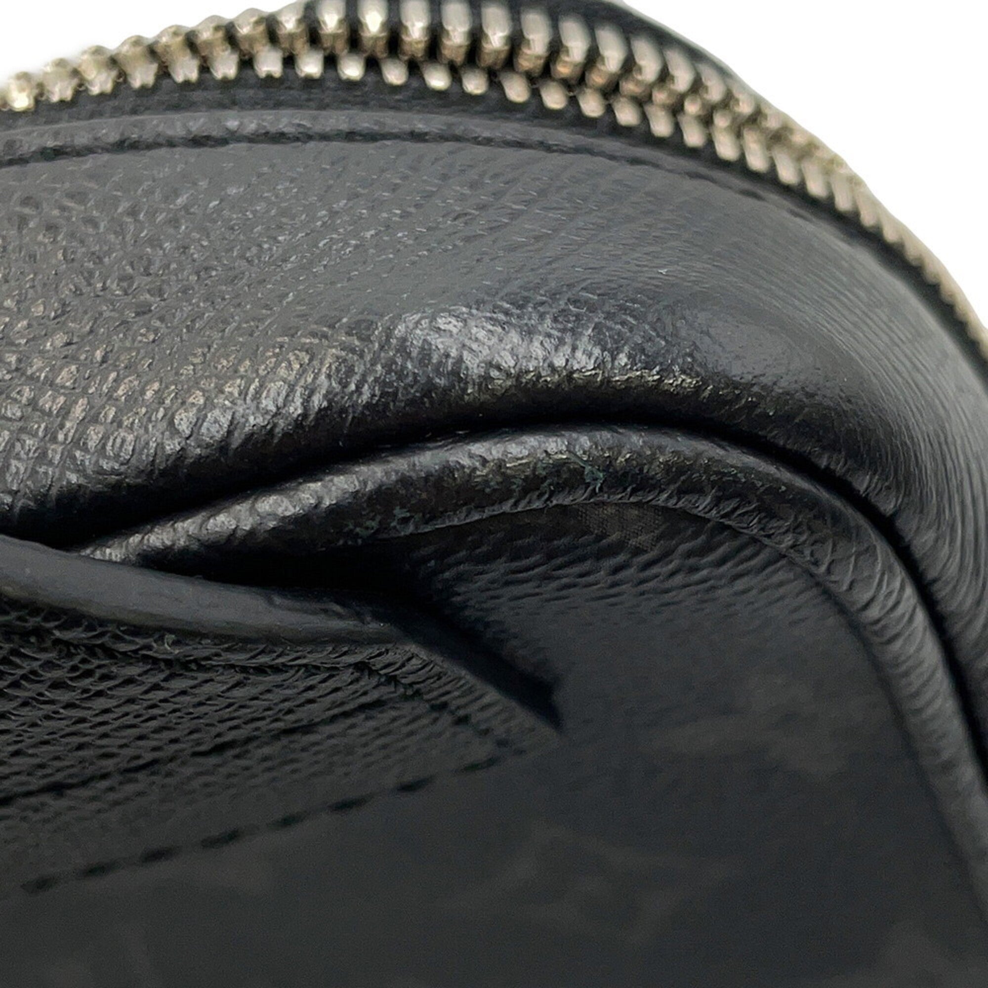 Louis Vuitton Monogram Eclipse Black Noir Taiga Leather Monogram Eclipse Handbag Sling Bag (Pre-Owned)