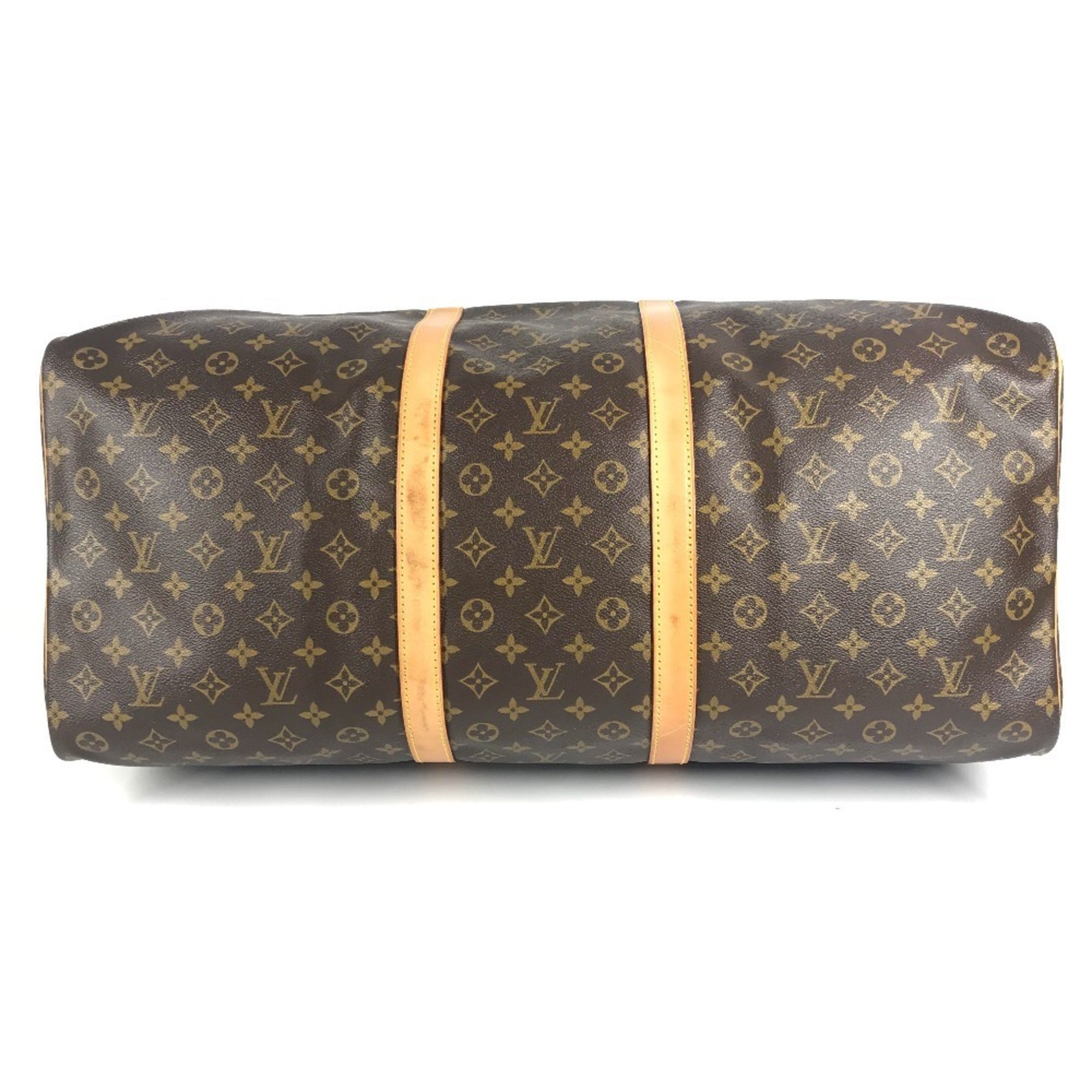 Louis Vuitton Brown Monogram Monogram Boston Bag Handbag (Pre-Owned)