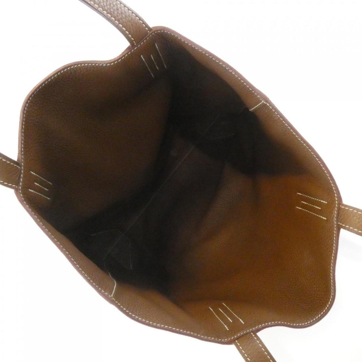 Hermes Pink Taurillon Clemence Leather Handbag (Pre-Owned)