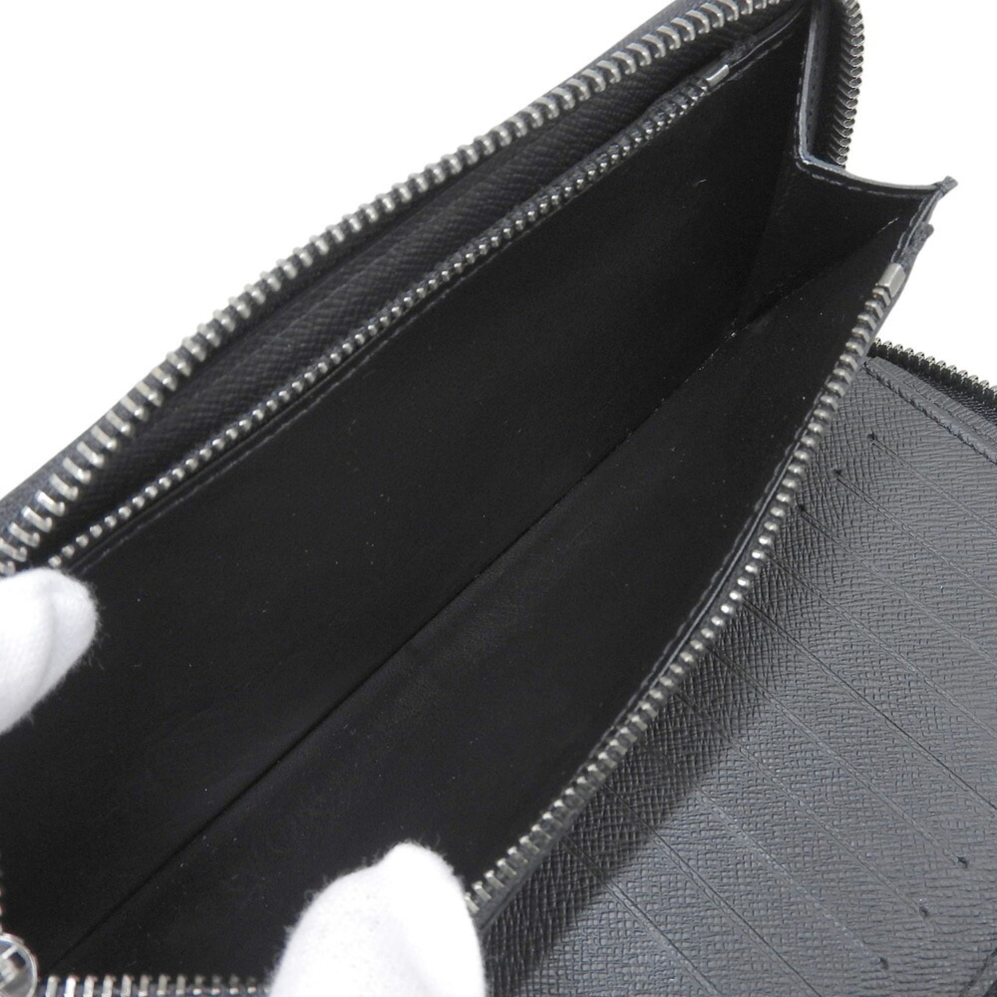 Louis Vuitton Monogram Eclipse Monogram Eclipse Long Wallet (Bi-Fold) (Pre-Owned)