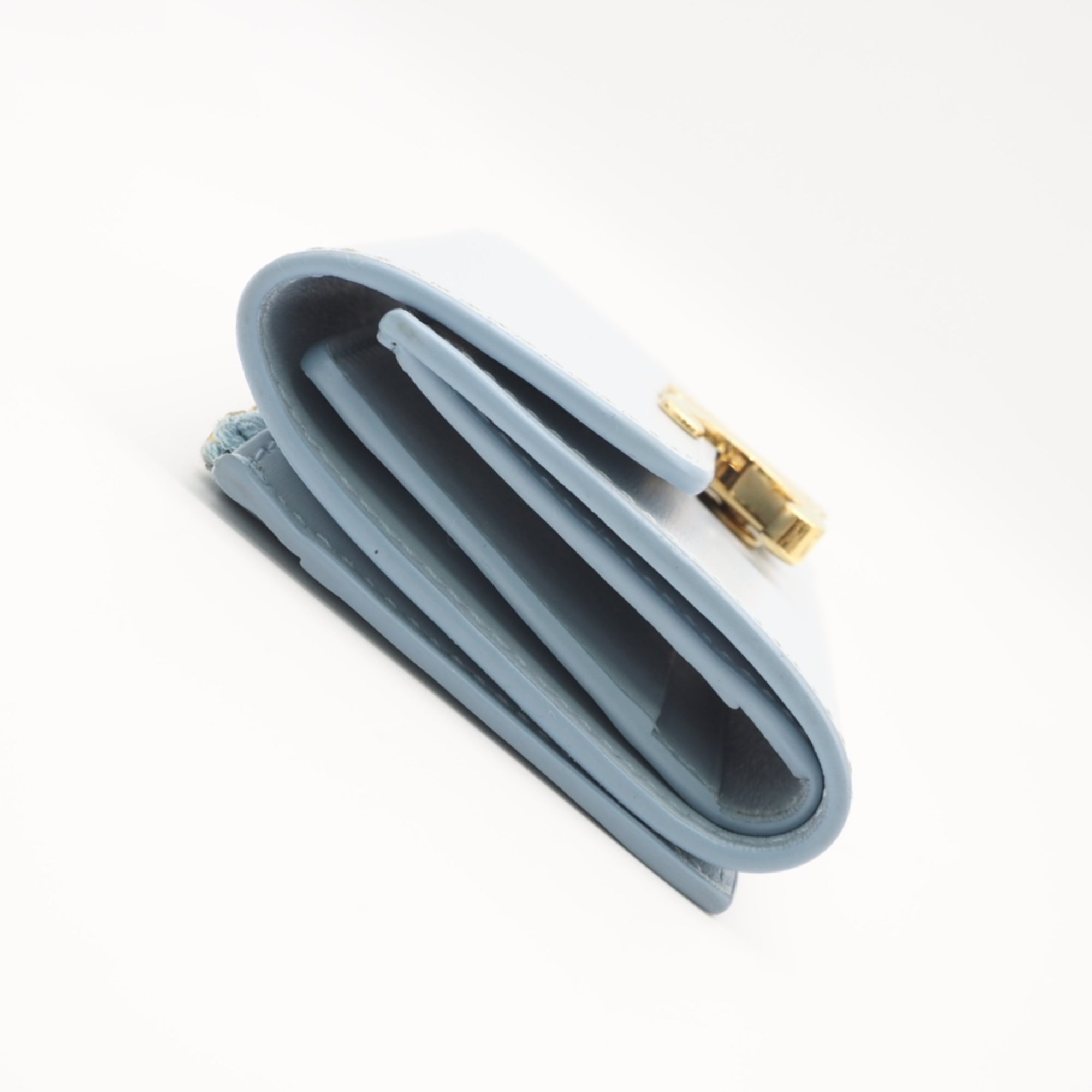Celine Blue Wallet (Tri-Fold) (Pre-Owned)
