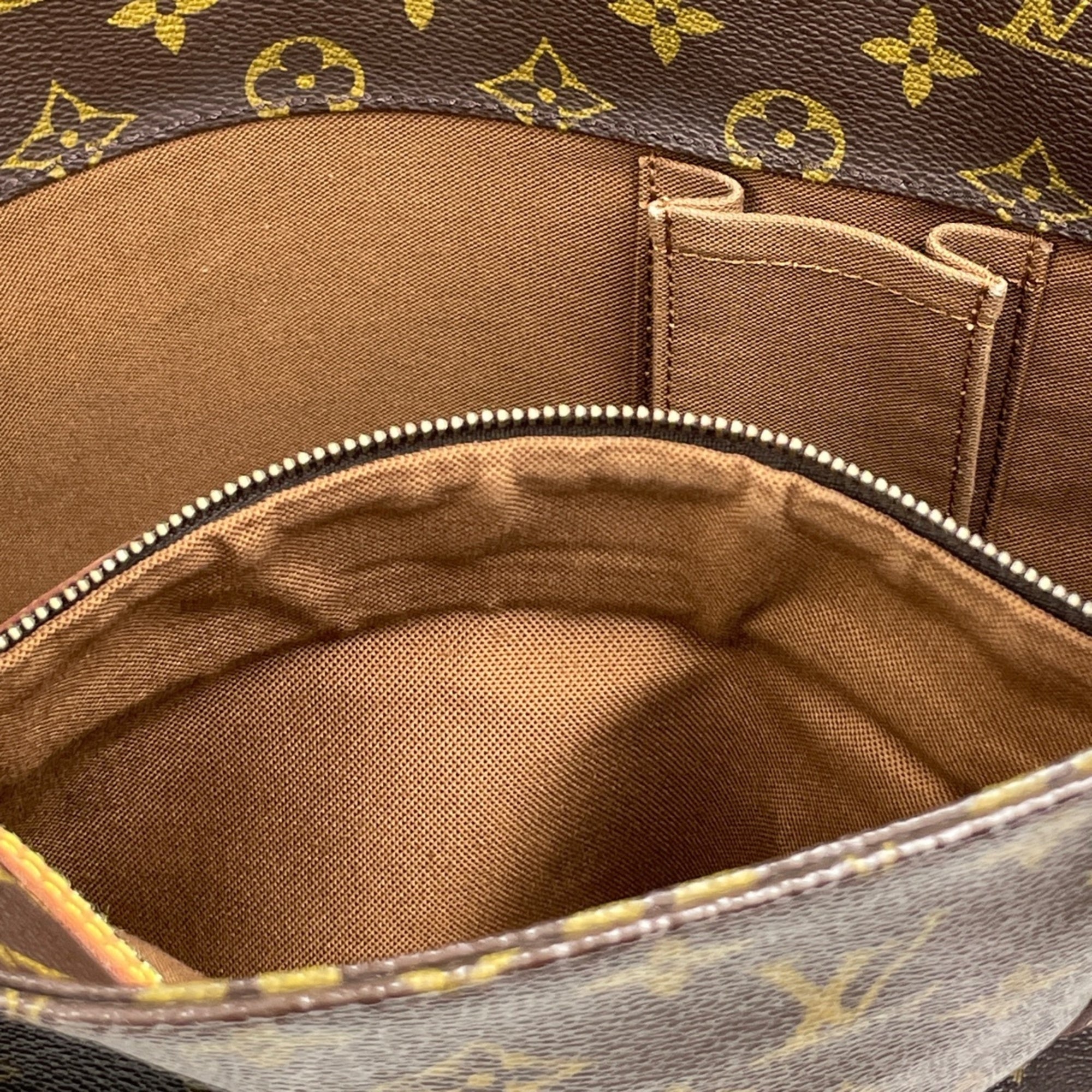 Louis Vuitton Brown Monogram Shoulder Bag Tote Bag (Pre-Owned)
