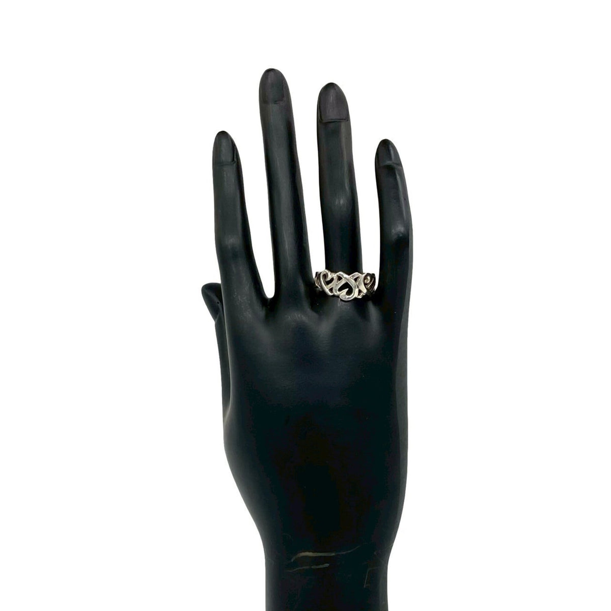 Tiffany Silver Silver 925 Band Ring (Pre-Owned)