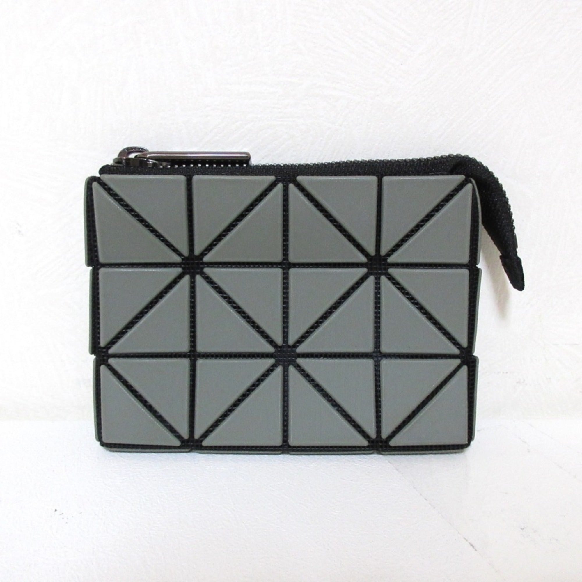 Issey Miyake Gray Coin Purse/Coin Case (Pre-Owned)