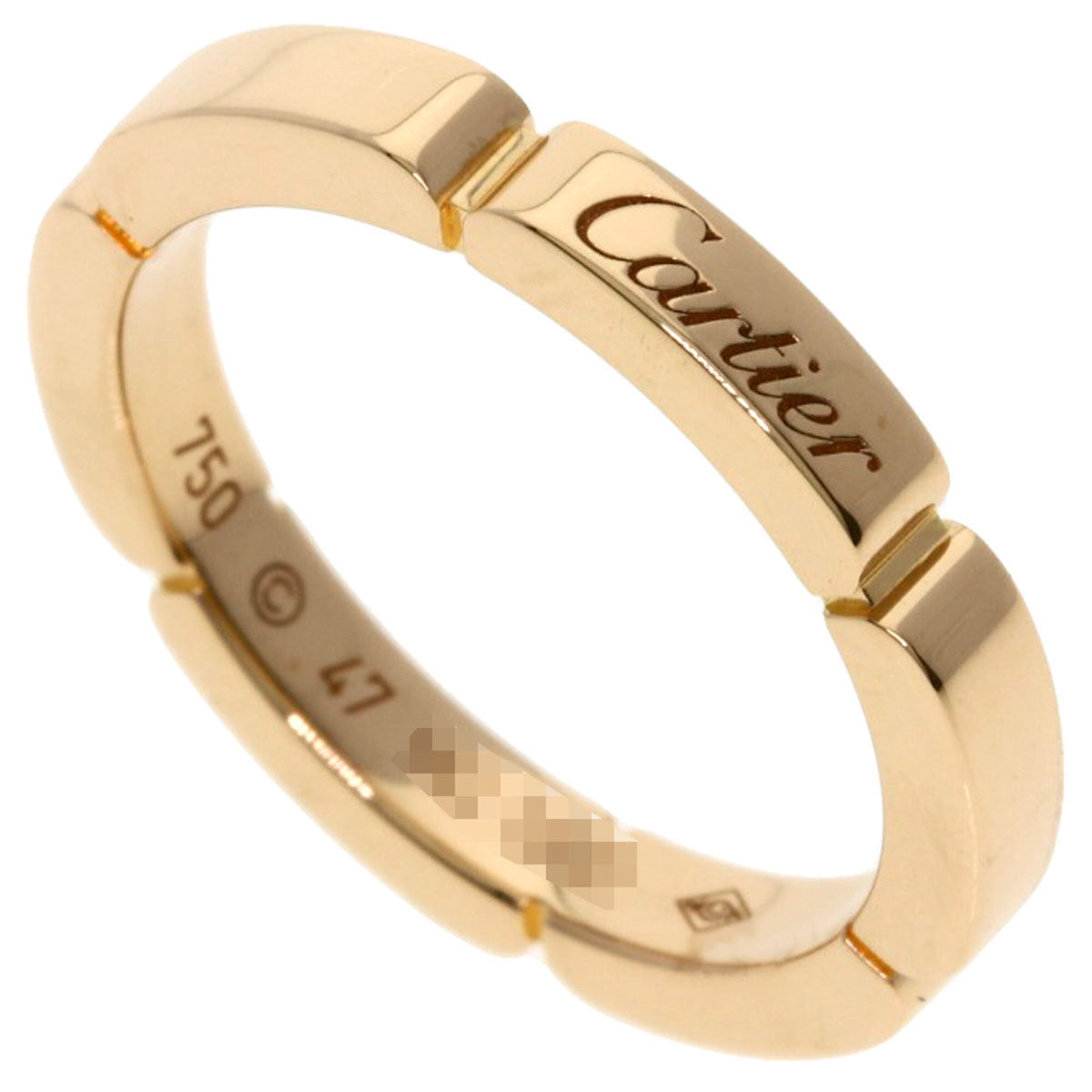 Cartier Pink Gold (18K) Band Ring (Pre-Owned)