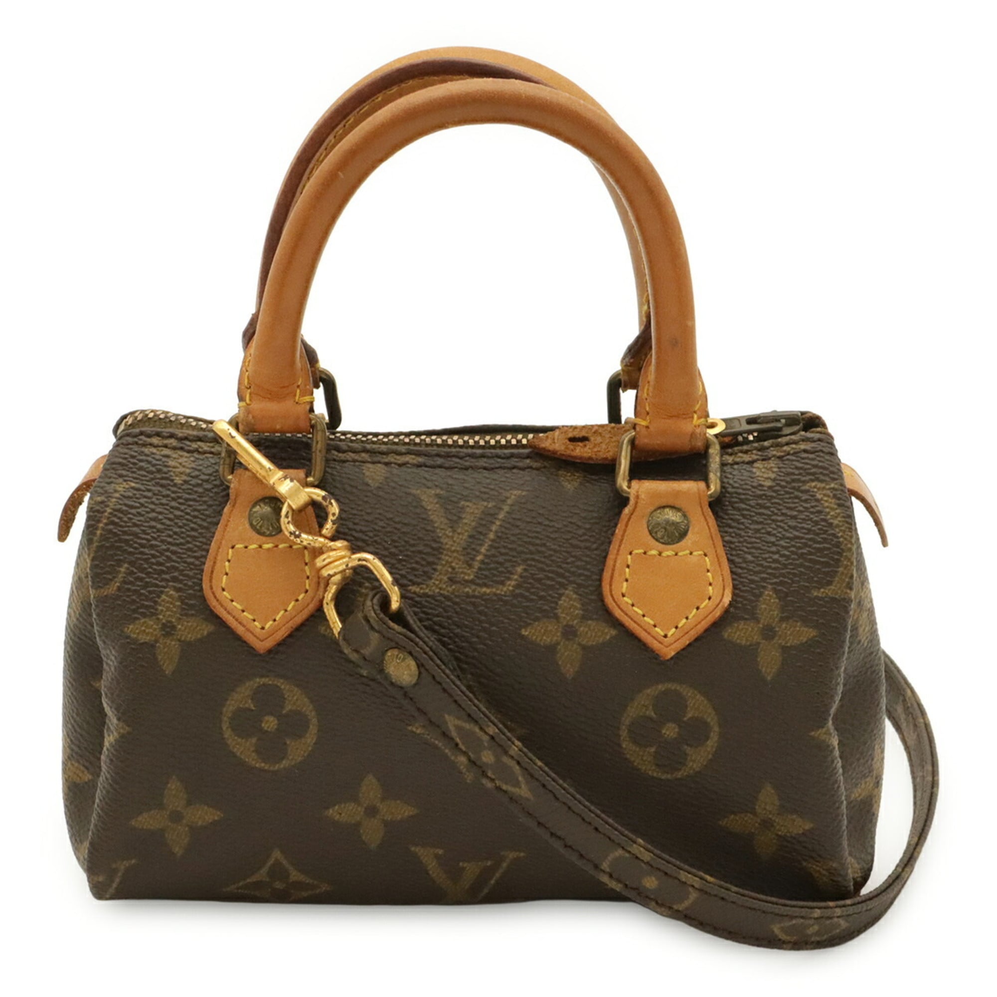 Louis Vuitton Brown Monogram Monogram Mini Handbag Pouch Shoulder Bag (Pre-Owned)