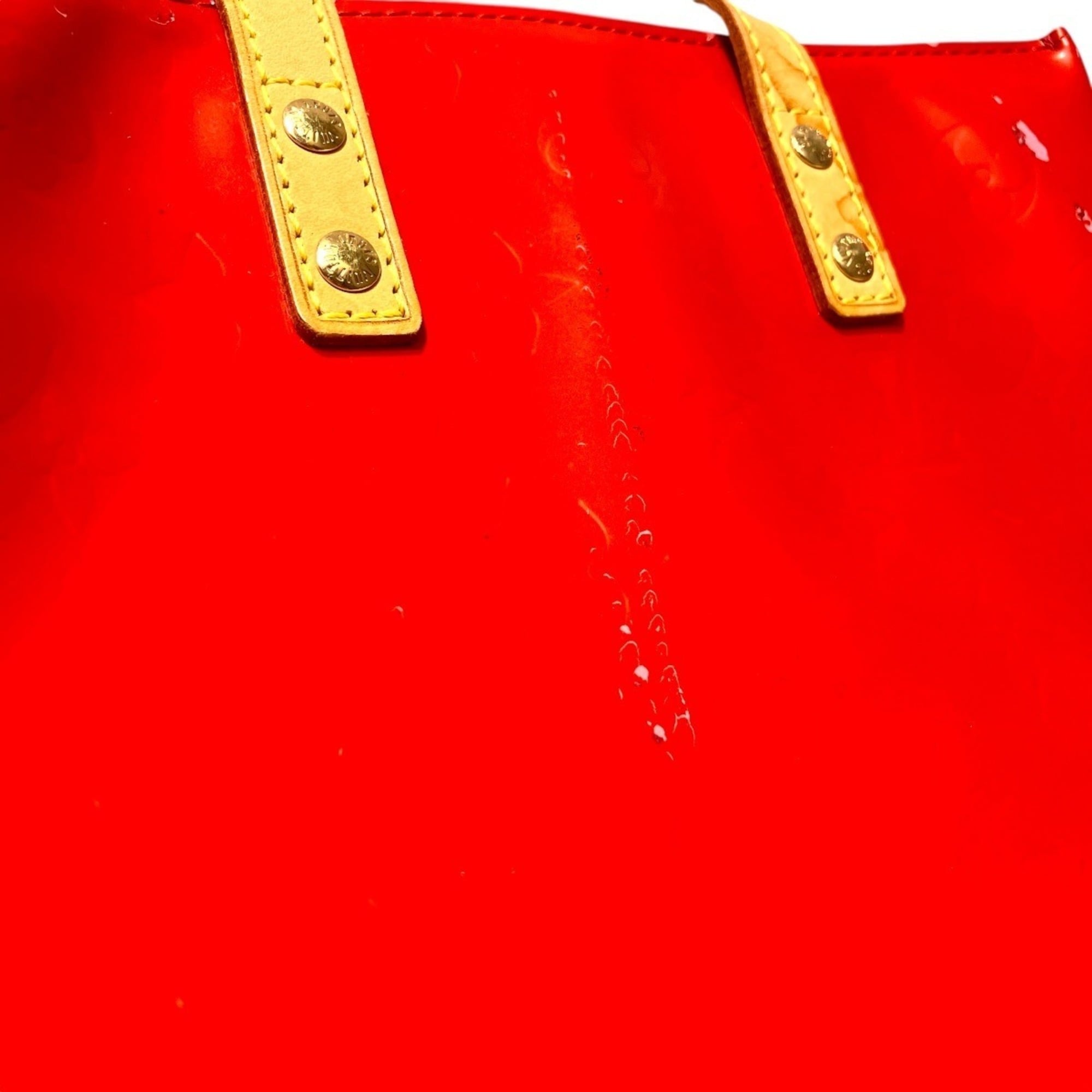 Louis Vuitton Galle Rouge Vernis Handbag (Pre-Owned)