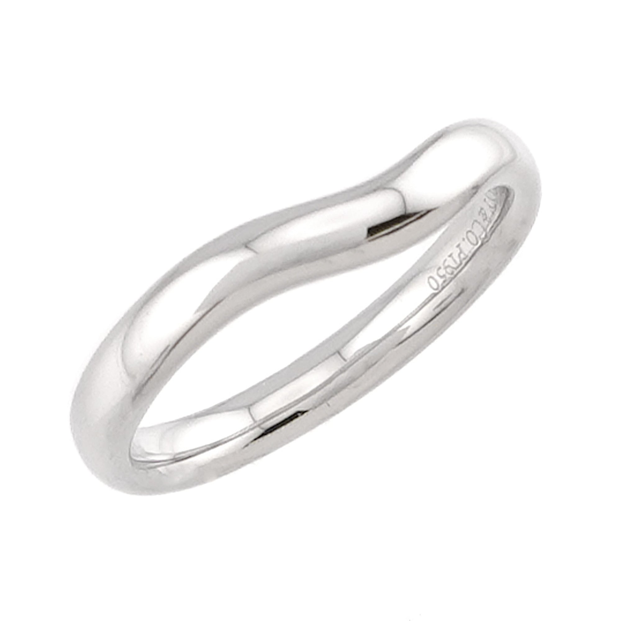 Tiffany Platinum 950 Band Ring (Pre-Owned)