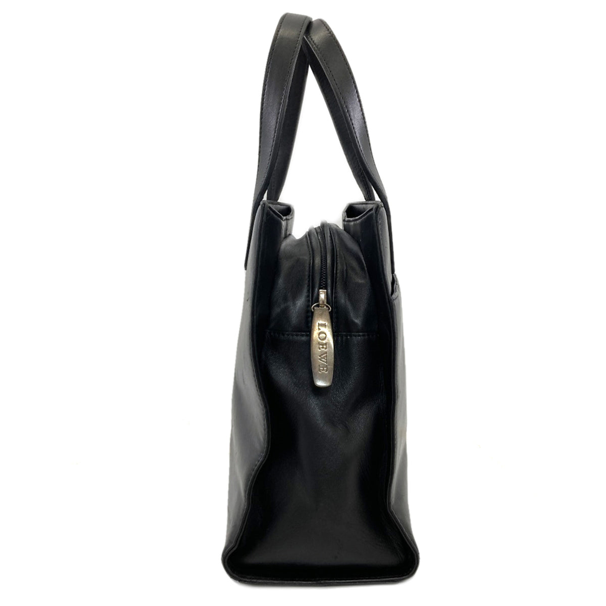 Loewe Black Leather Handbag (Pre-Owned)