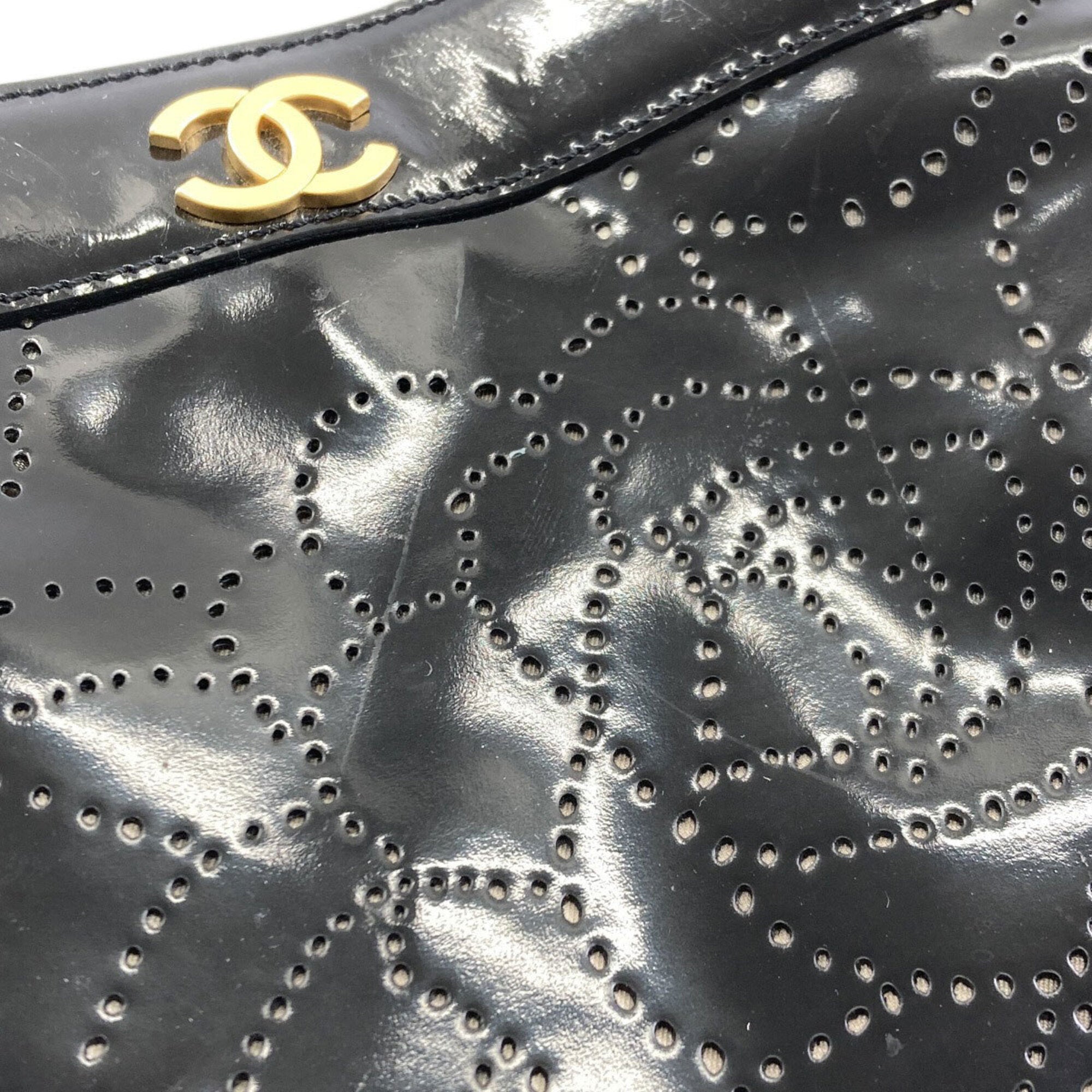 Chanel Camellia Black Handbag (Pre-Owned)