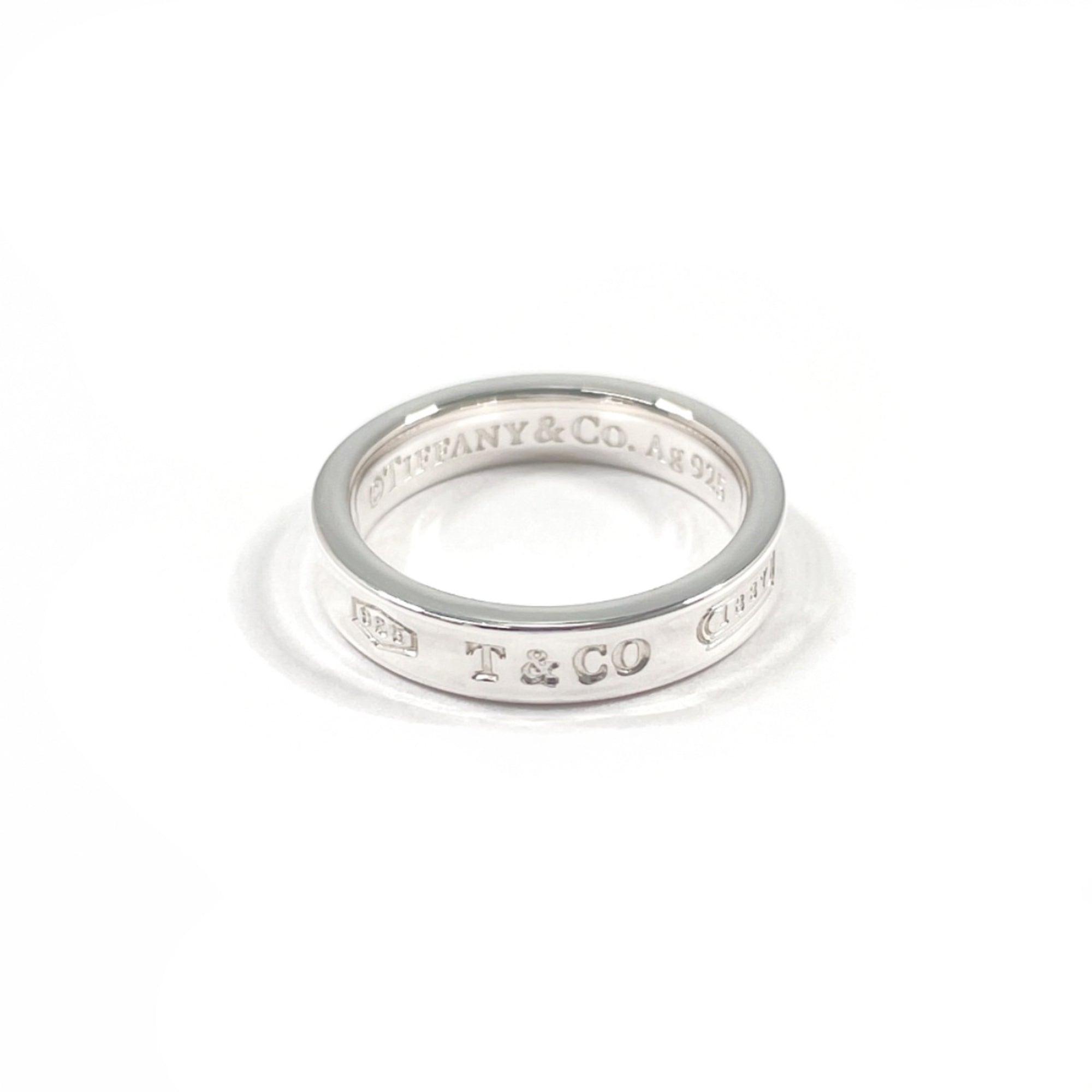 Tiffany Silver Silver 925 Band Ring (Pre-Owned)