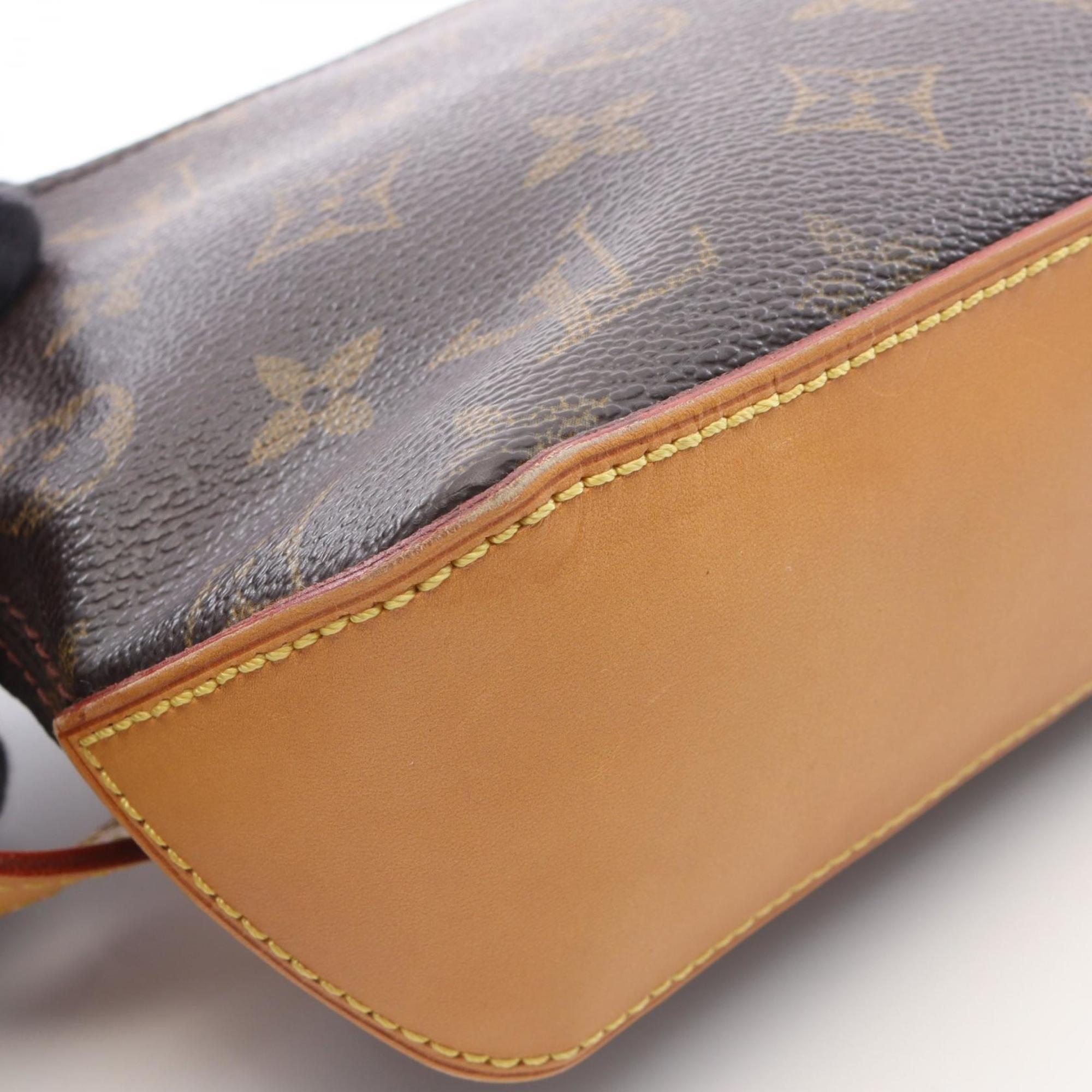 Louis Vuitton Brown Monogram Pvc Coated Canvas Leather Shoulder Bag (Pre-Owned)