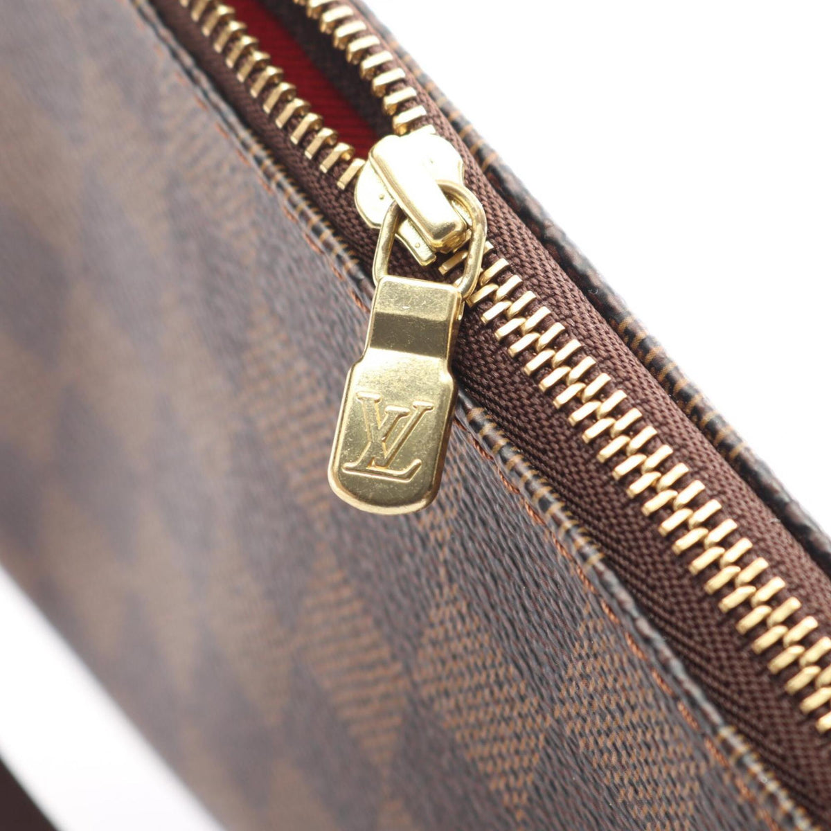 Louis Vuitton Brown Coated Canvas Leather Handbag (Pre-Owned)