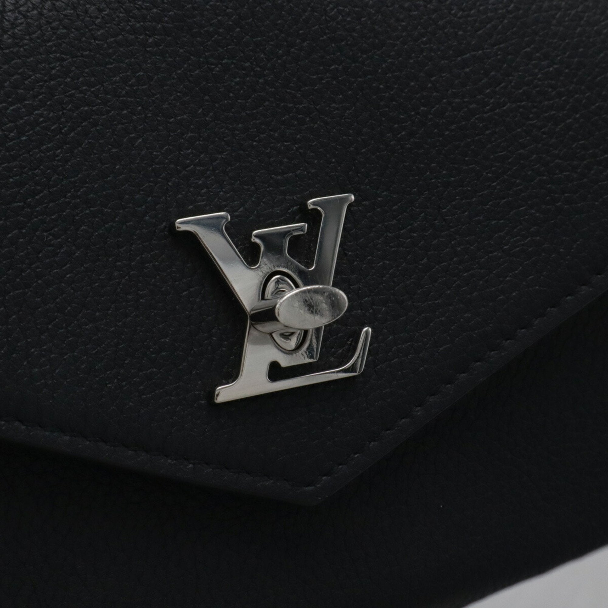 Louis Vuitton Noir Clutch Bag Pochette Shoulder Bag (Pre-Owned)