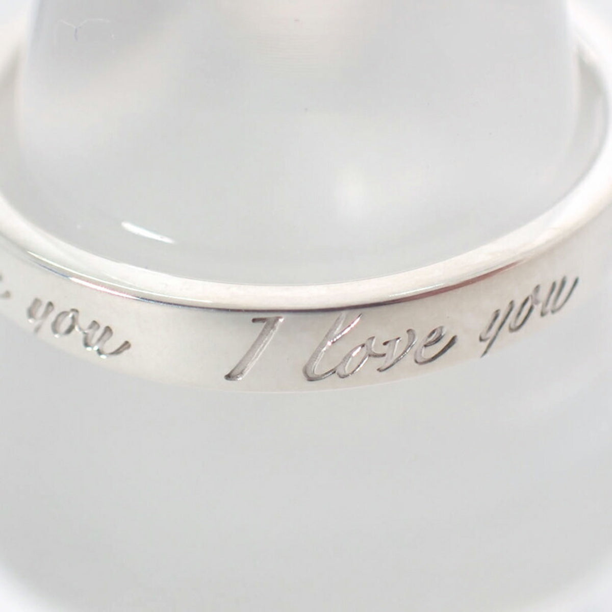 Tiffany Sterling Silver 925 Band Ring (Pre-Owned)