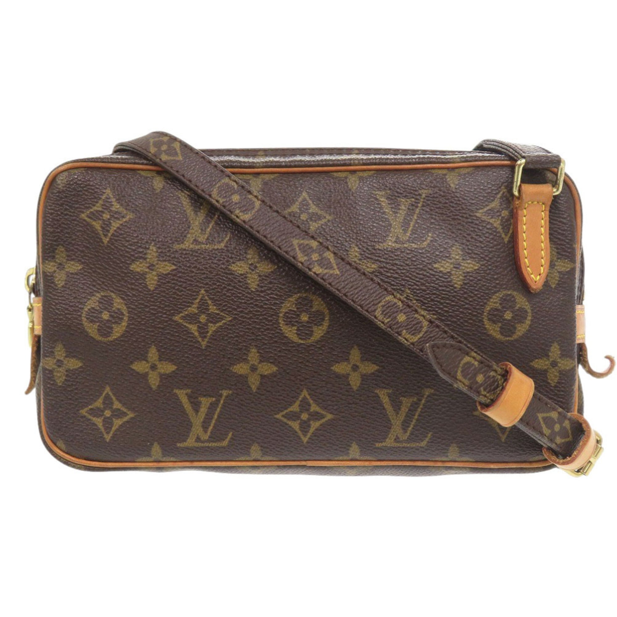 Louis Vuitton Brown Monogram Shoulder Bag (Pre-Owned)
