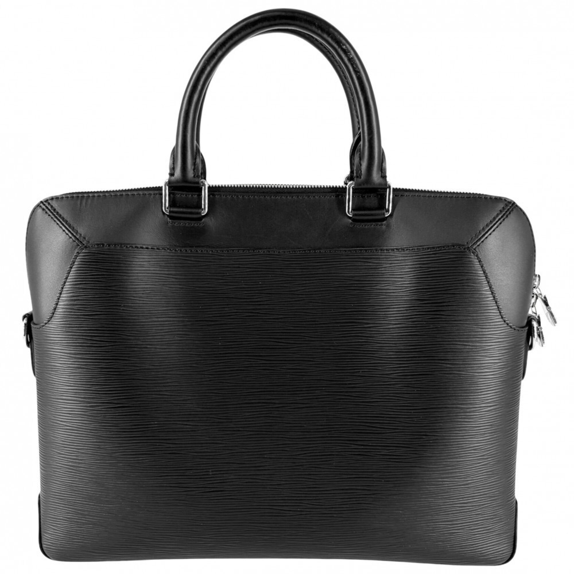 Louis Vuitton Black Epi Leather Briefcase Handbag Shoulder Bag (Pre-Owned)