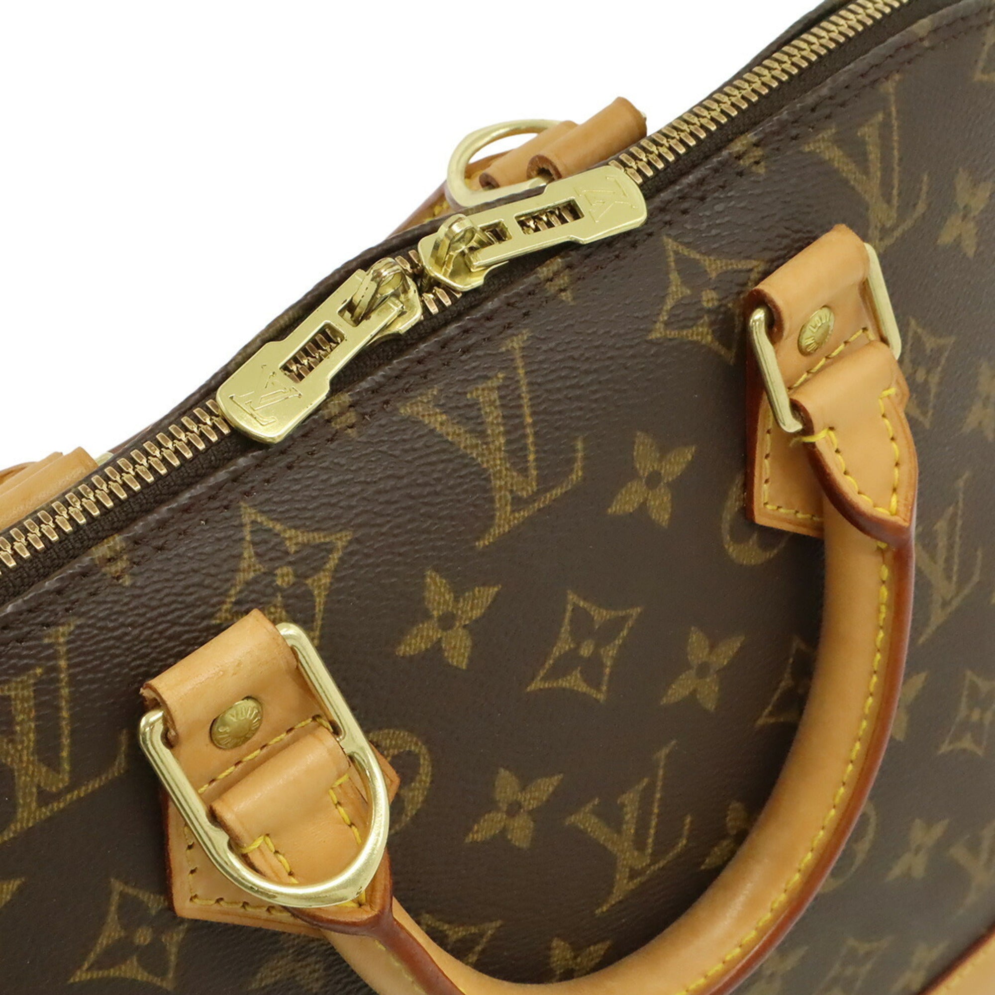 Louis Vuitton Brown Monogram Handbag (Pre-Owned)