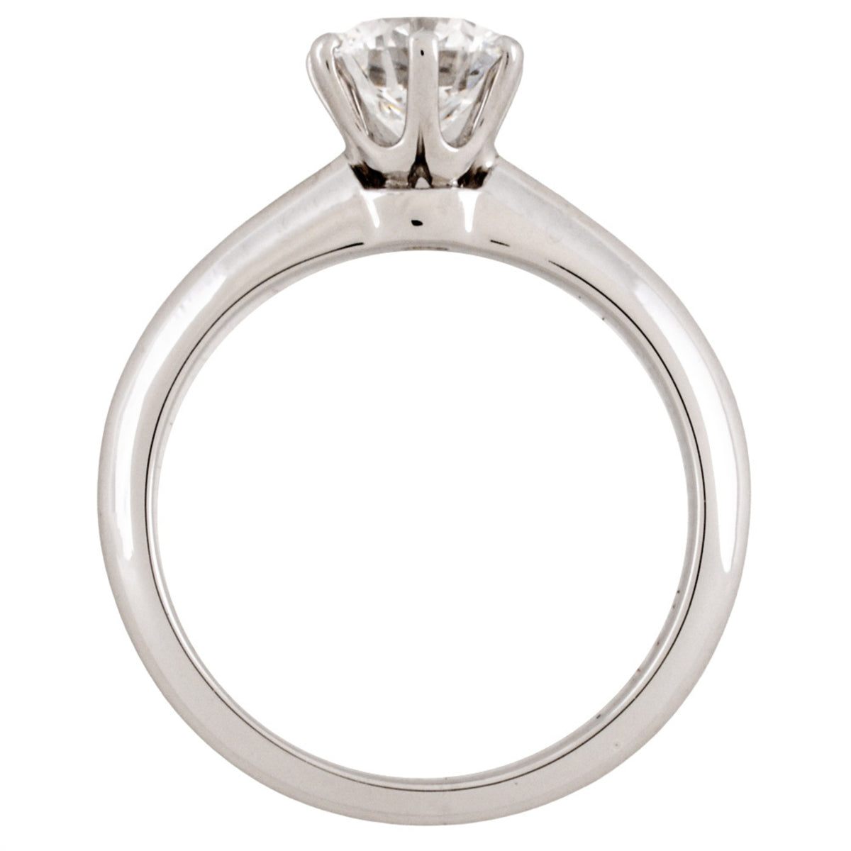 Tiffany Platinum 950 Band Ring (Pre-Owned)