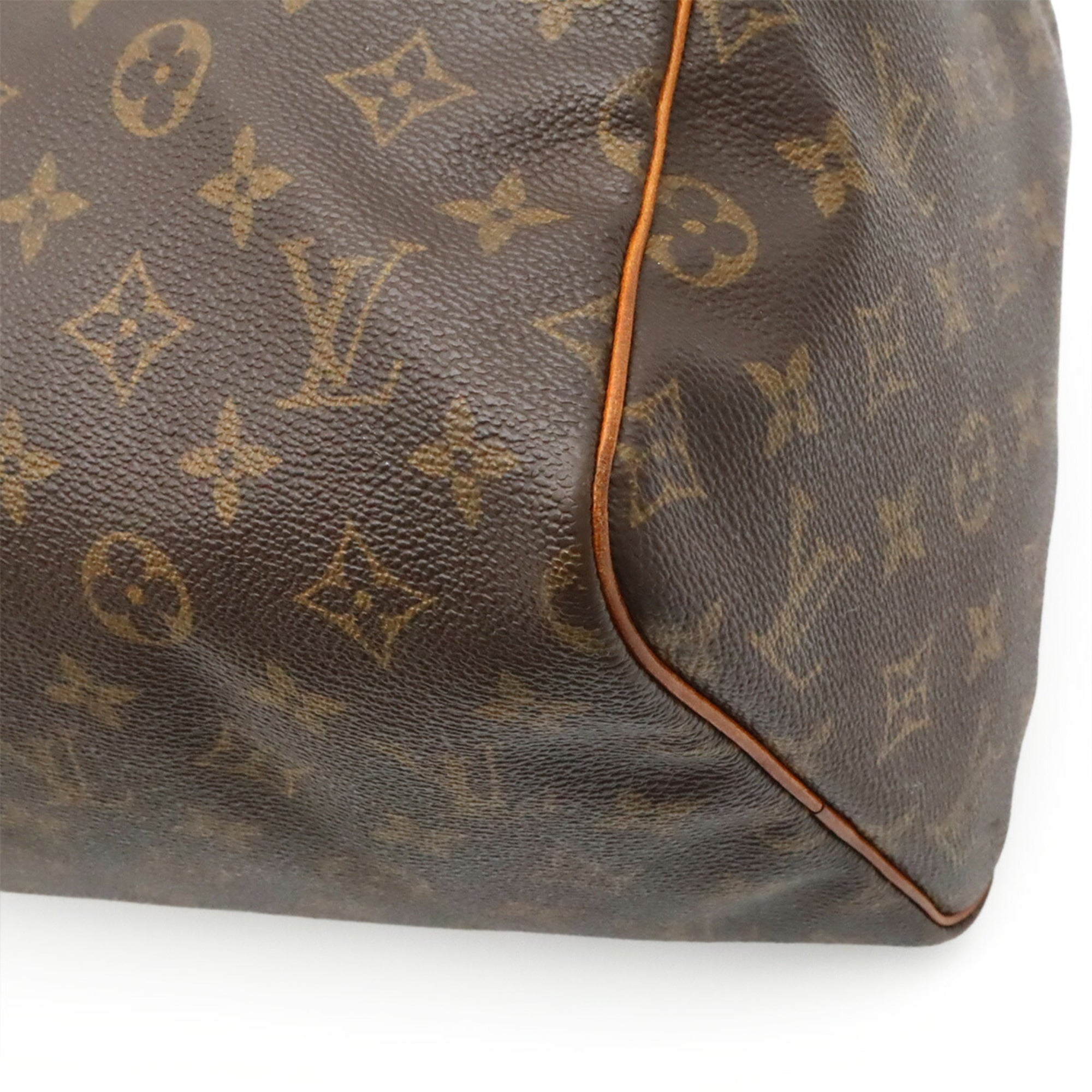 Louis Vuitton Brown Monogram Canvas Pvc Coated Canvas Handbag (Pre-Owned)