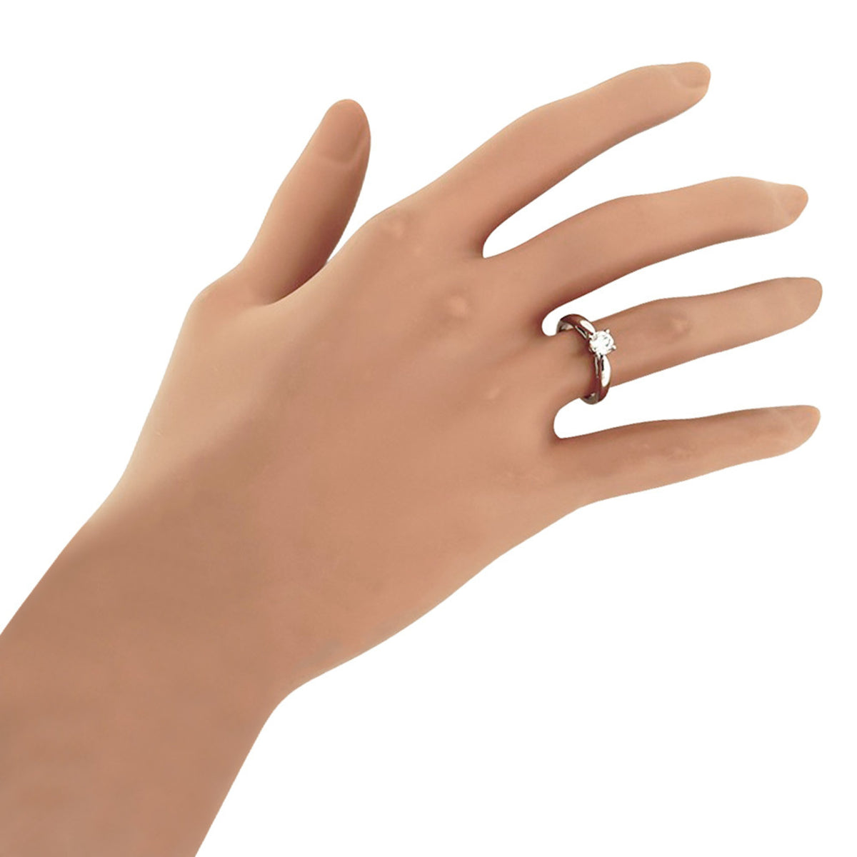 Van Cleef & Arpels Platinum 950 Band Ring (Pre-Owned)
