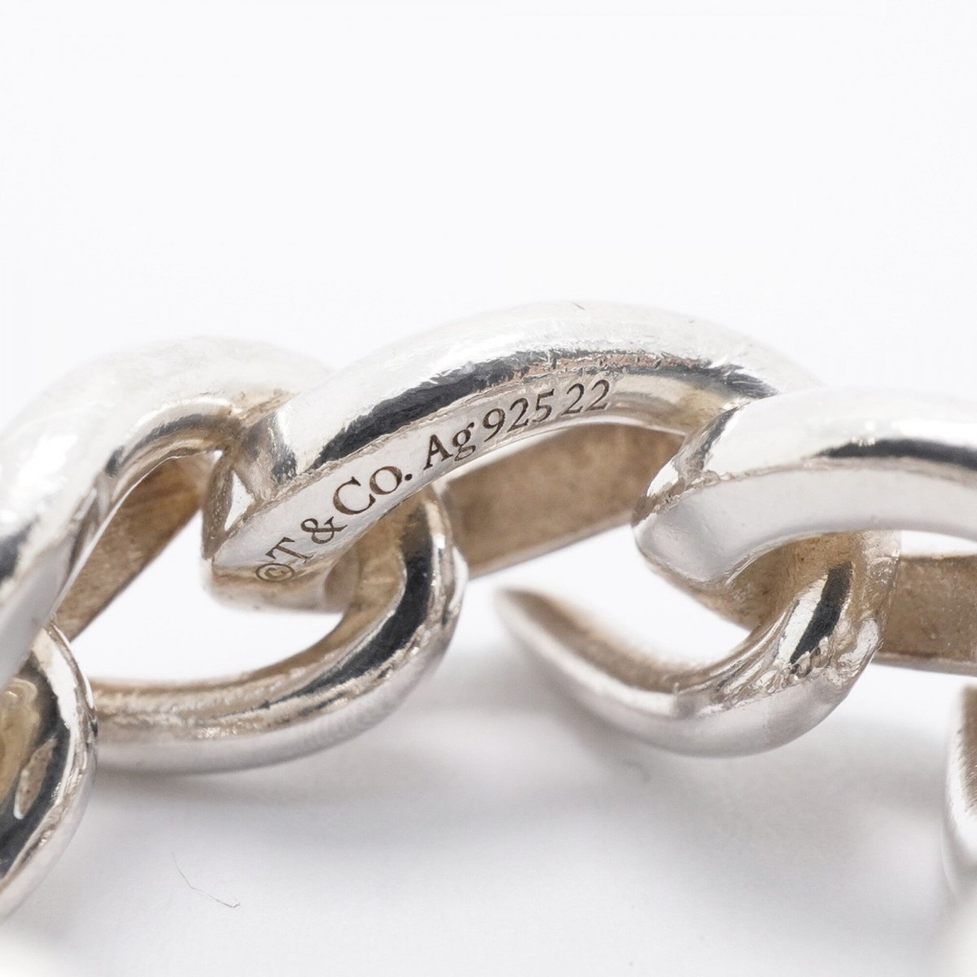 Tiffany Silver 925 Band Ring (Pre-Owned)
